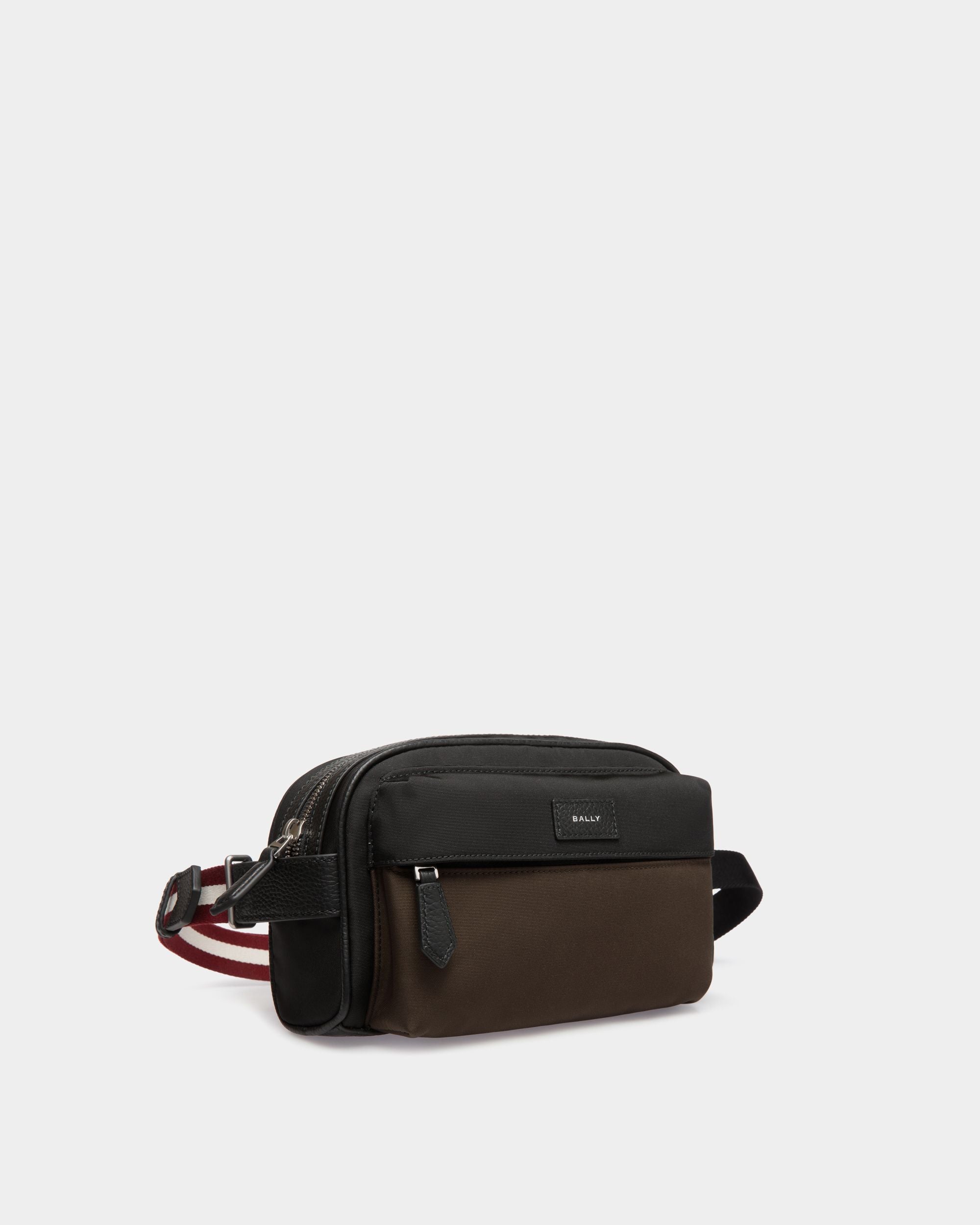 Bally Global - Code Bum Bag In Multicolor Nylon - Multicolor