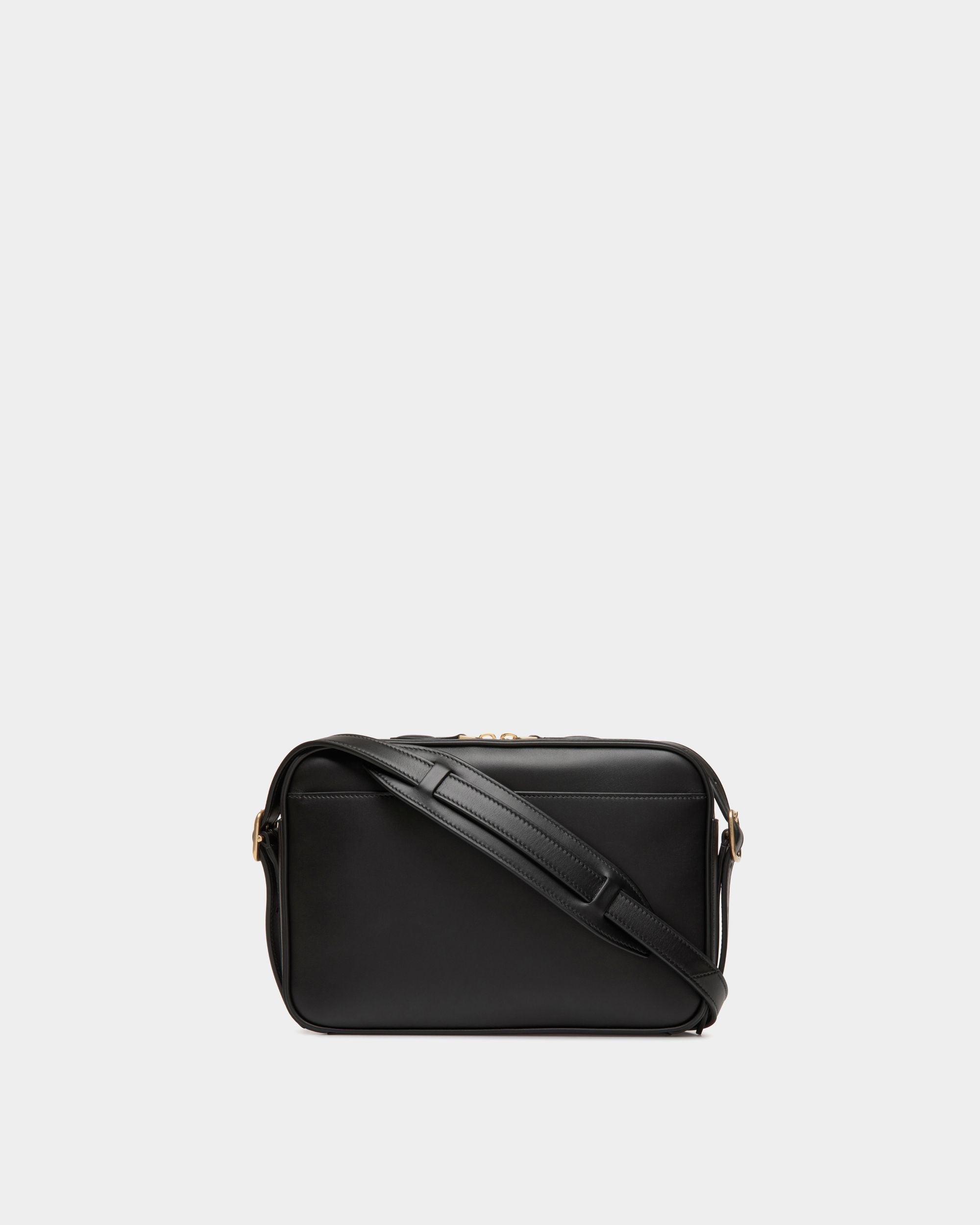 Bally Global - Beckett Crossbody Bag In Black Leather - Black