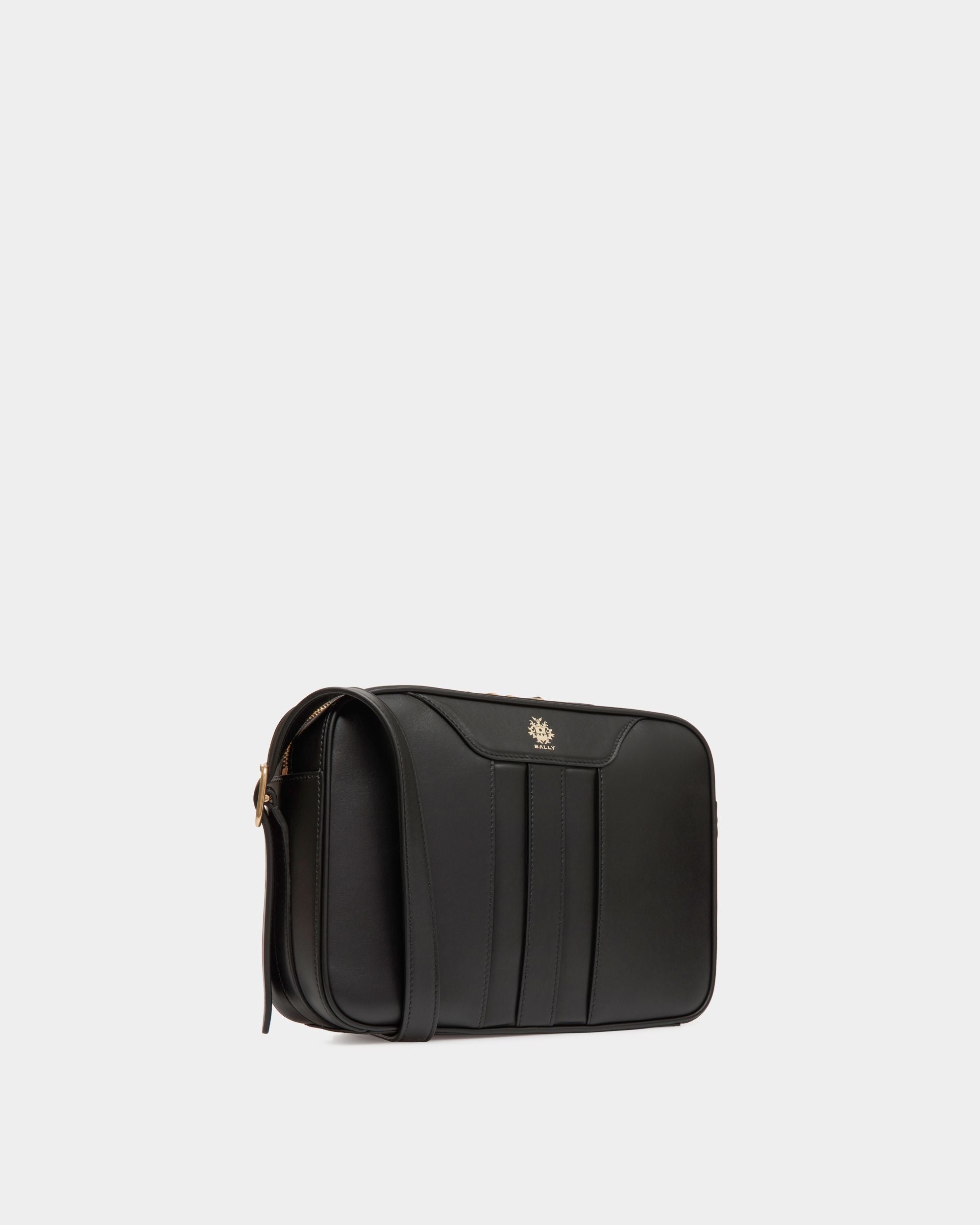 Bally Global - Beckett Crossbody Bag In Black Leather - Black