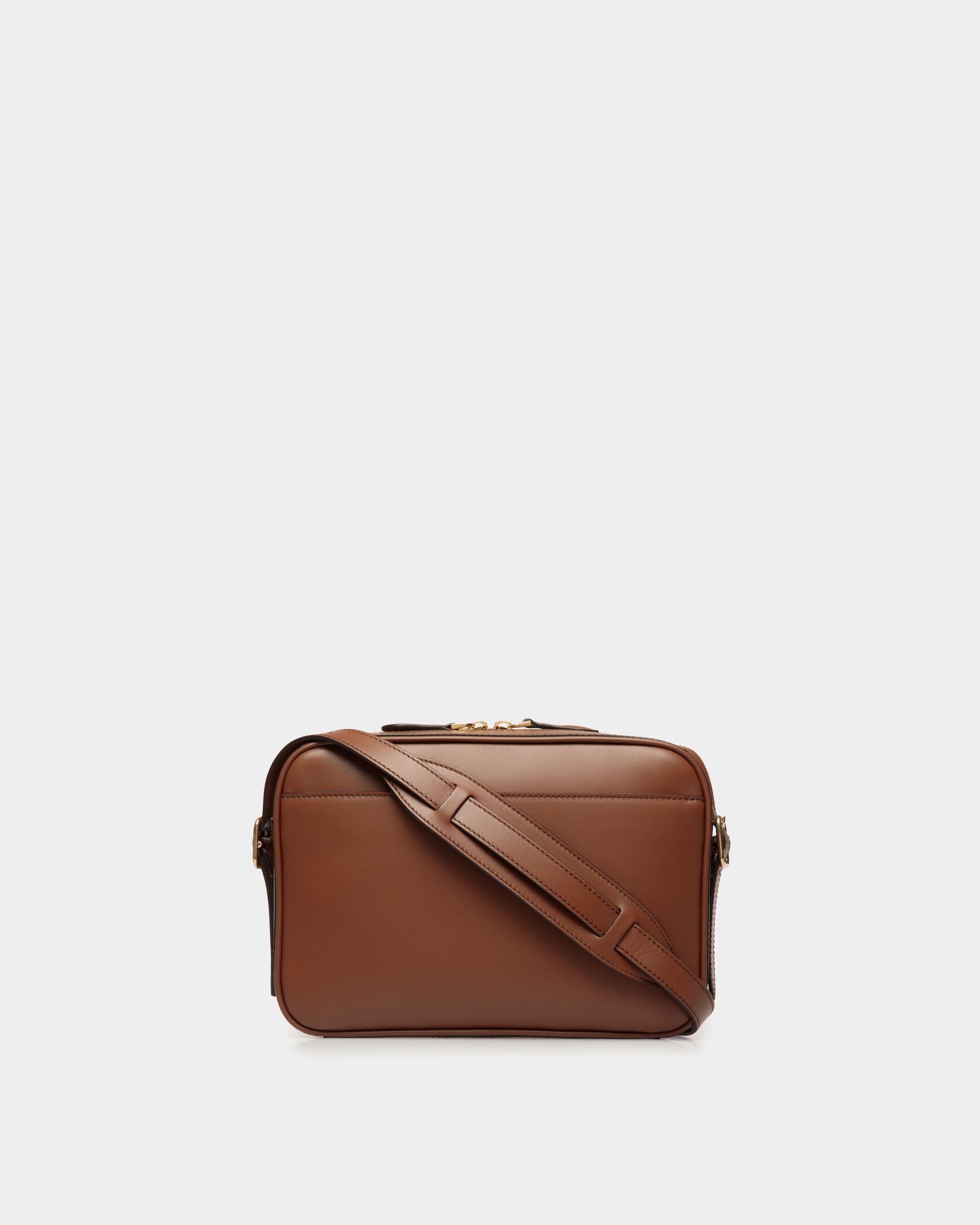 Bally Global - Sac À Bandoulière Beckett En Cuir Marron - Multicolore