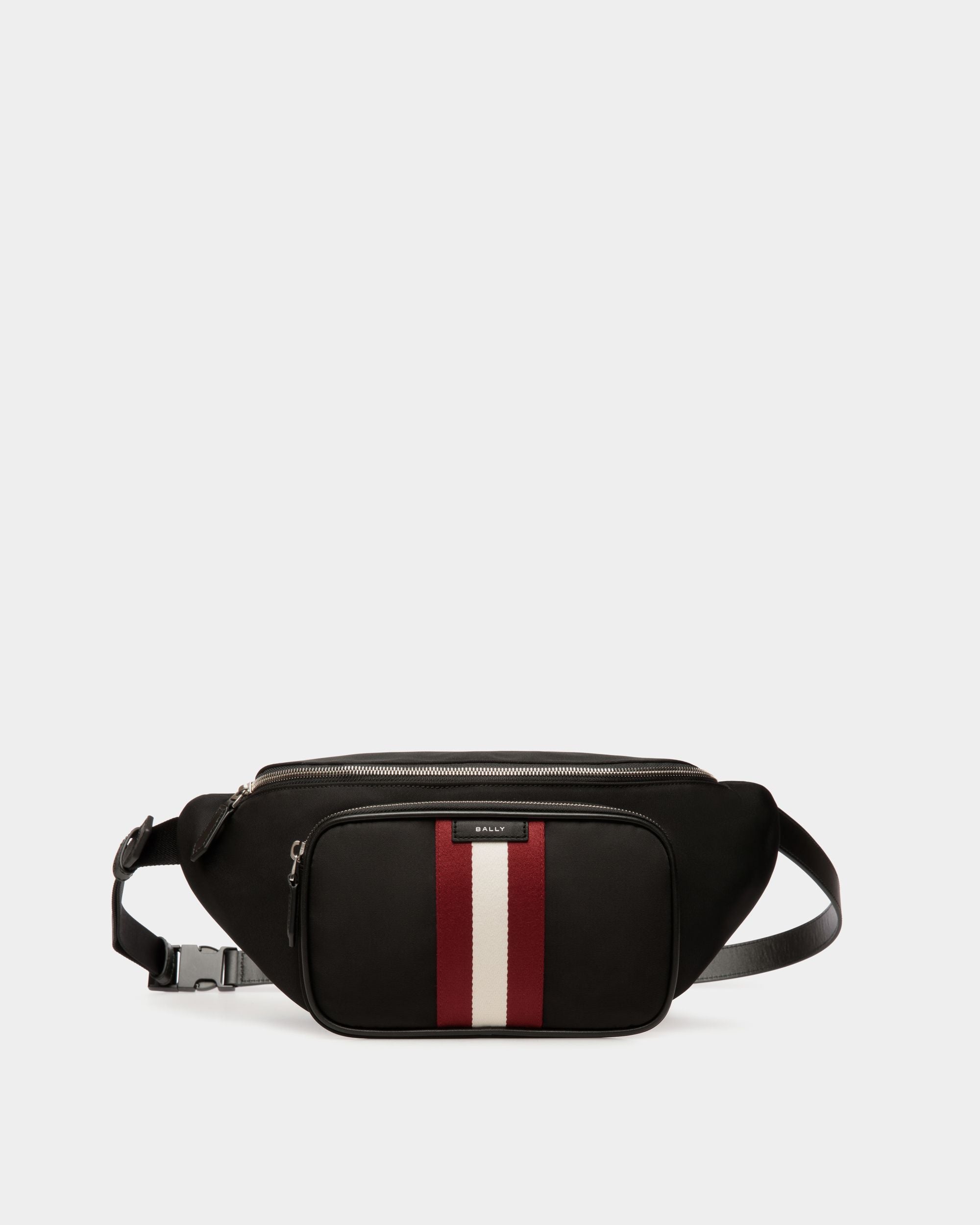 Bally Global - Code Belt Bag in Black Nylon - Noir