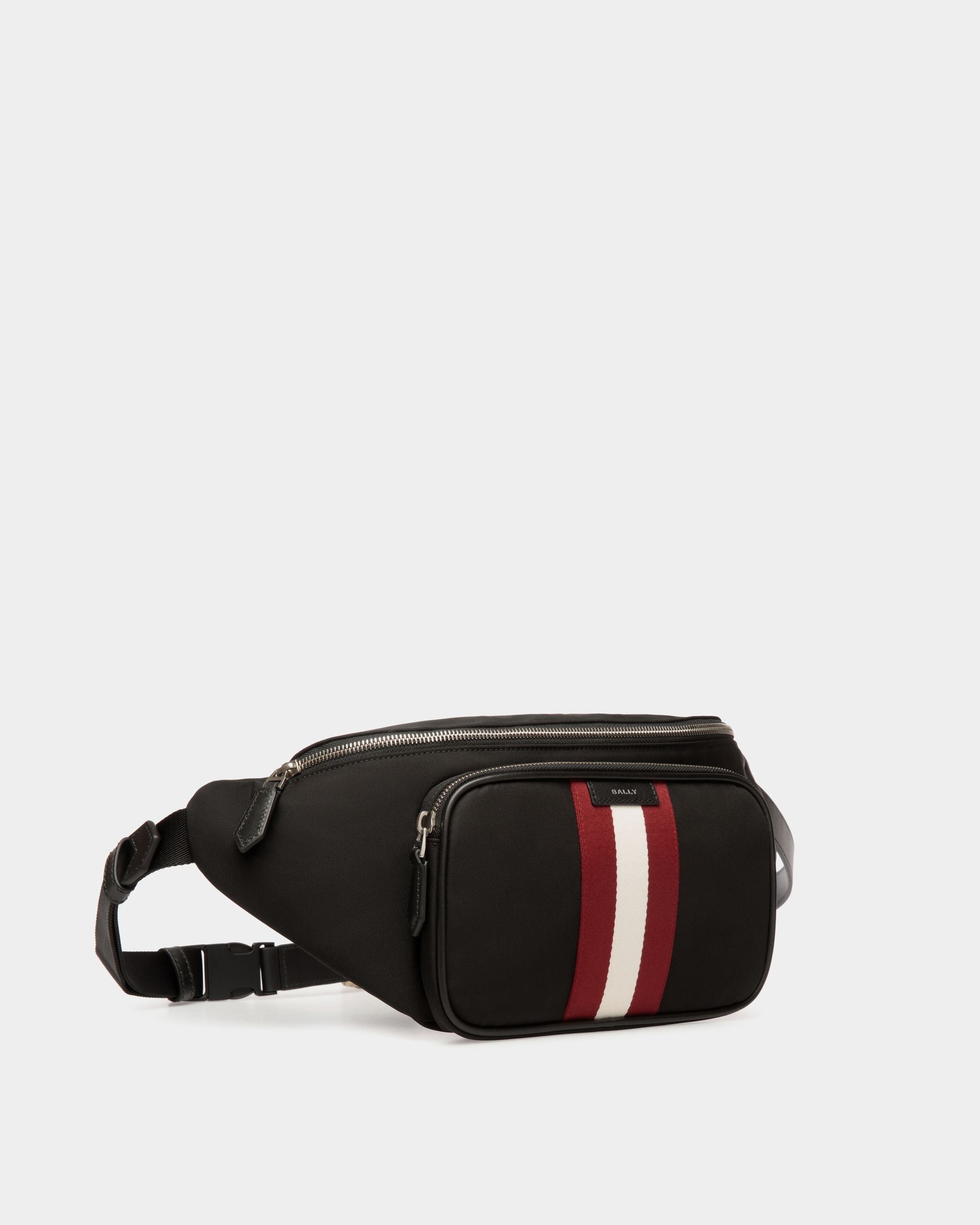 Bally Global - Code Belt Bag in Black Nylon - Noir