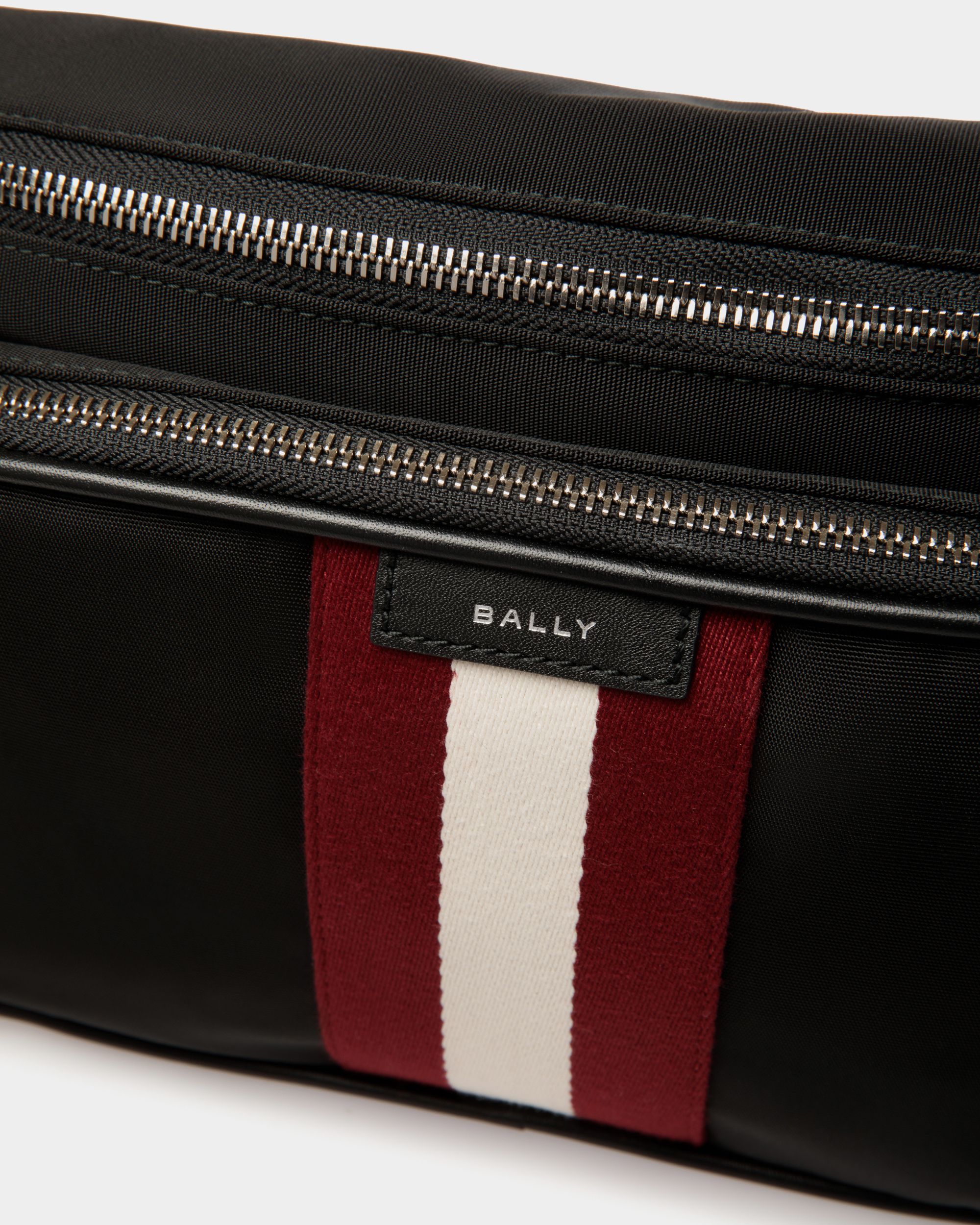 Bally Global - Code Belt Bag in Black Nylon - Noir