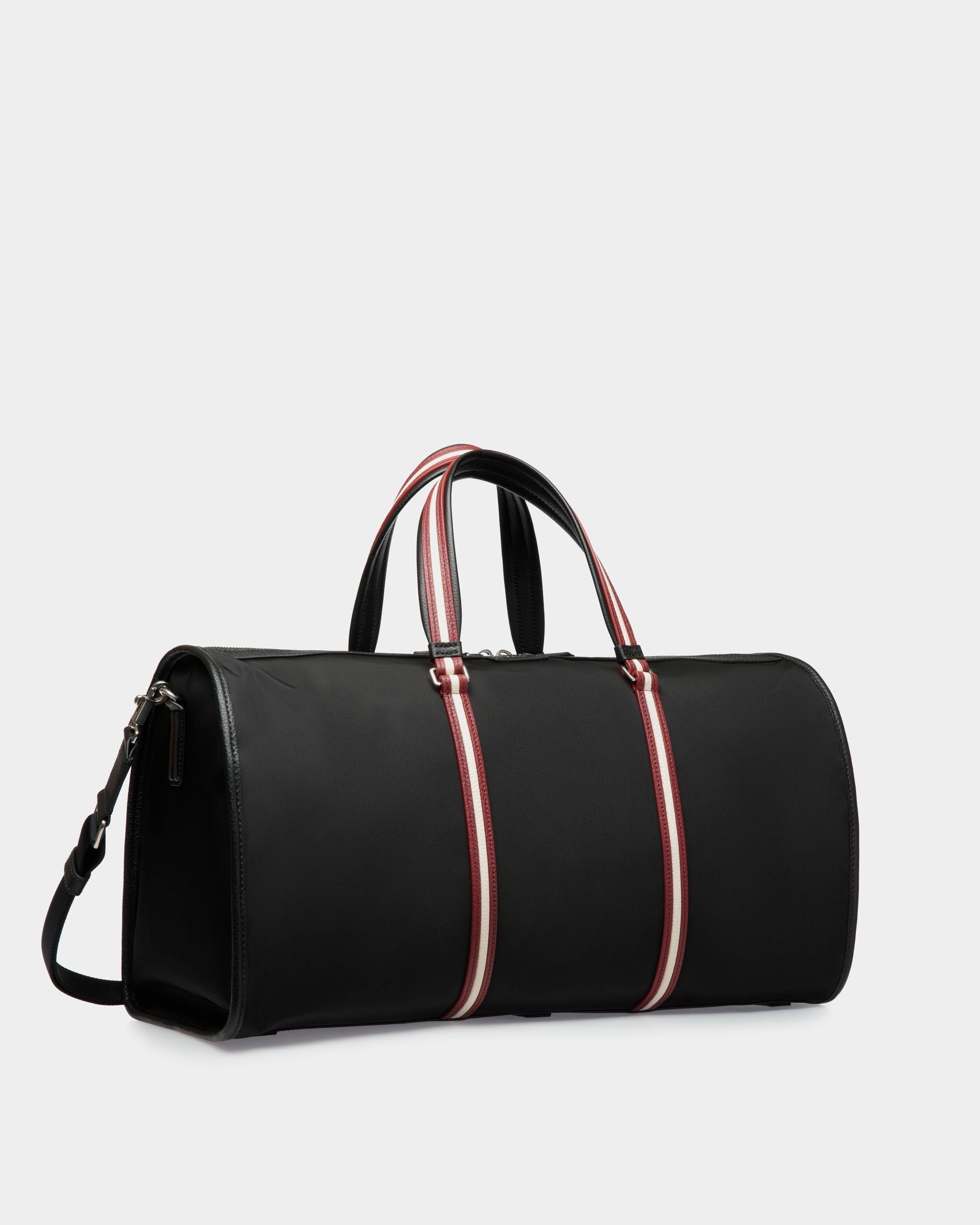 Bally Global - Code Weekender Bag in Black Nylon - Black
