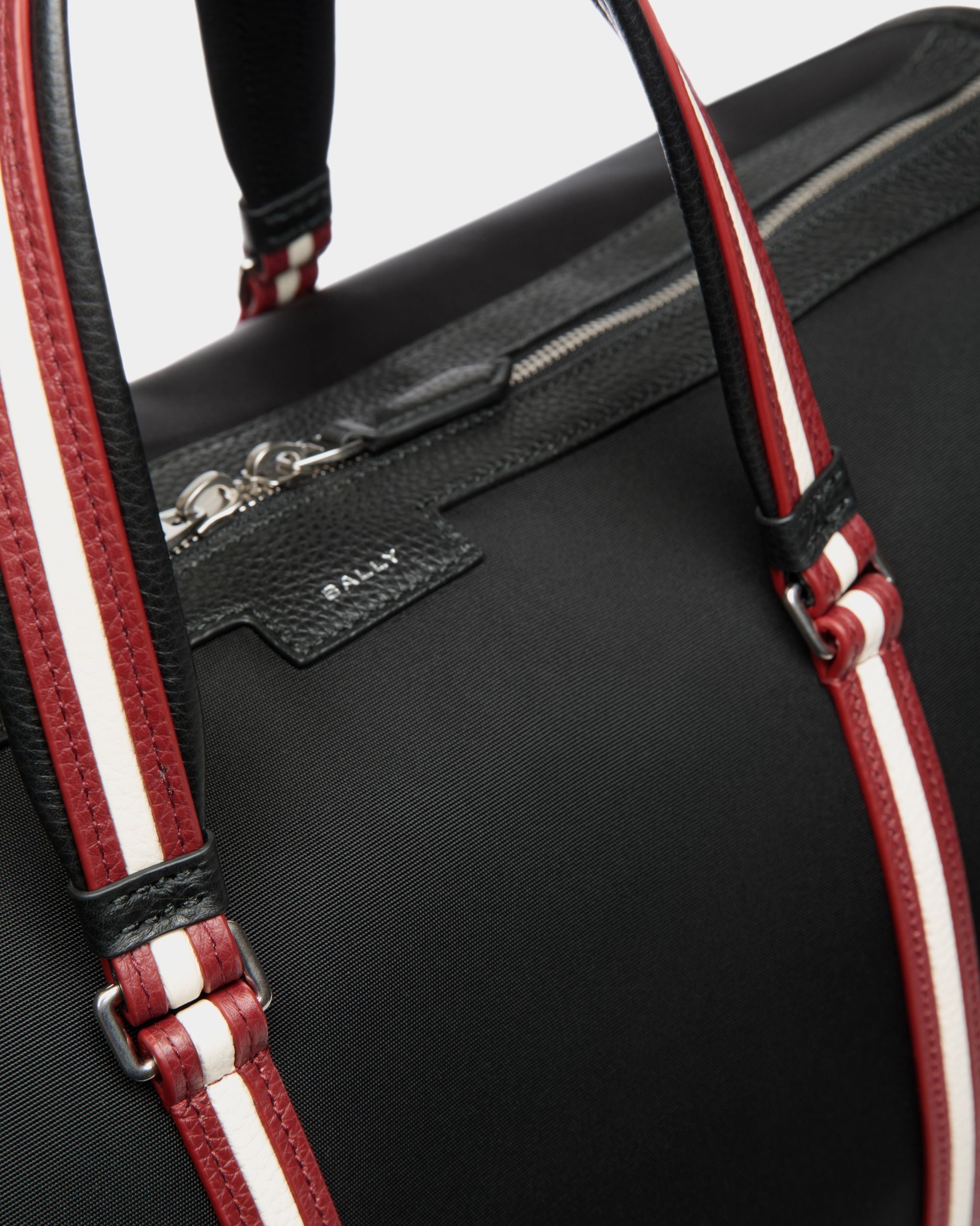 Bally Global - Code Weekender Bag in Black Nylon - Black