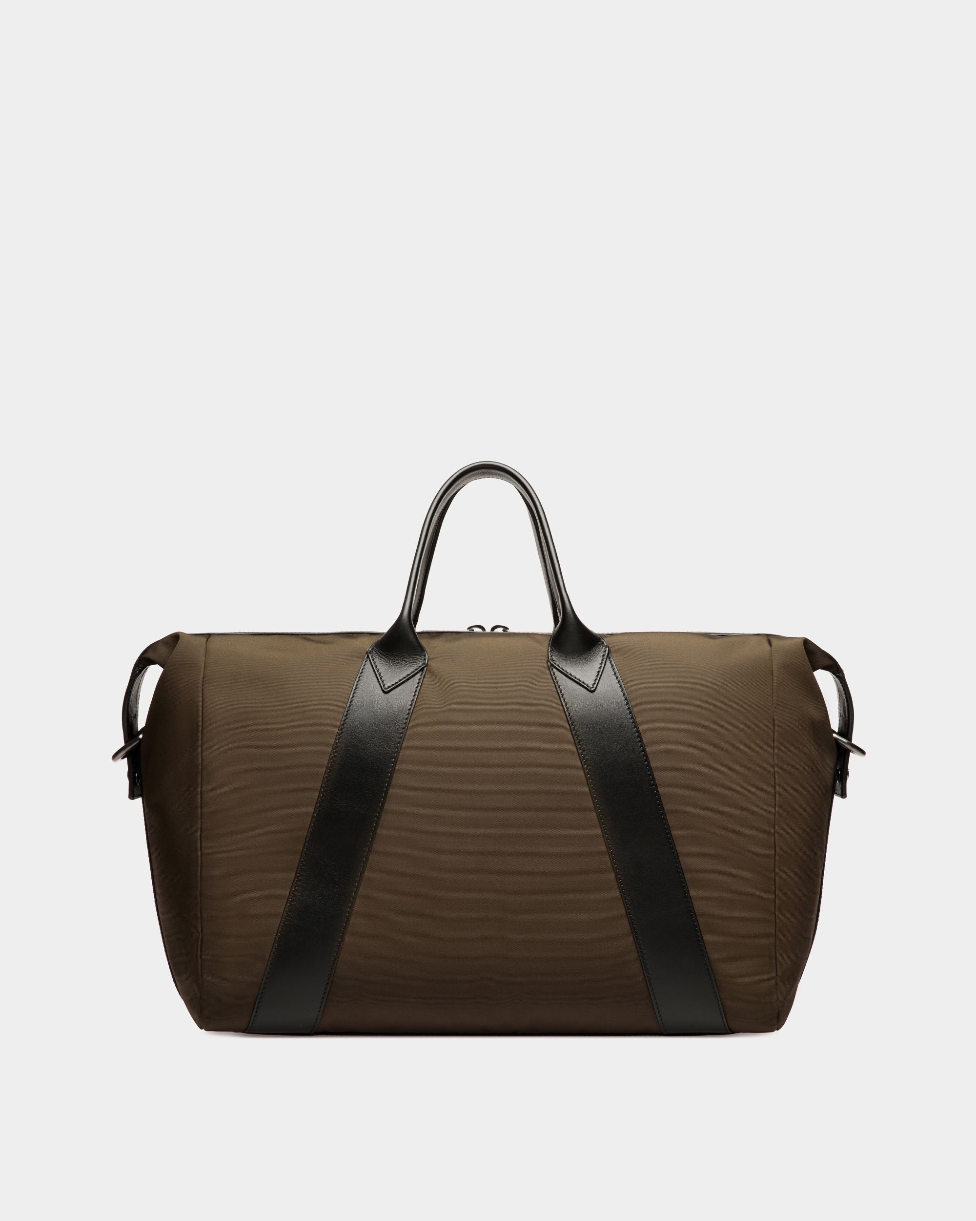 Bally Global - Bolsa De Fin De Semana Adrien Brody Travel Collection De Nailon Military Green Y Negro - Verde