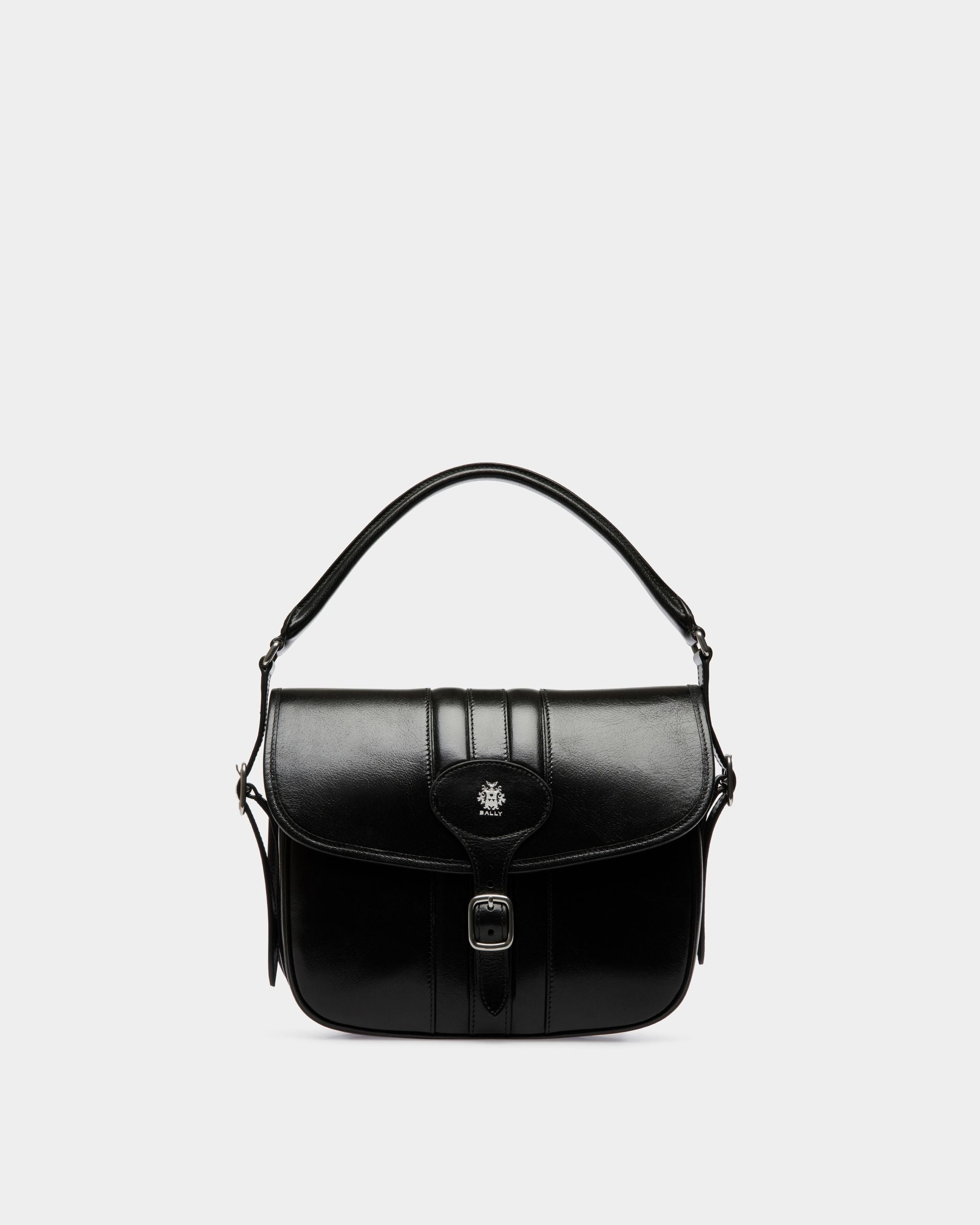 Bally Global - Beckett Crossbody Bag In Black Leather - Black