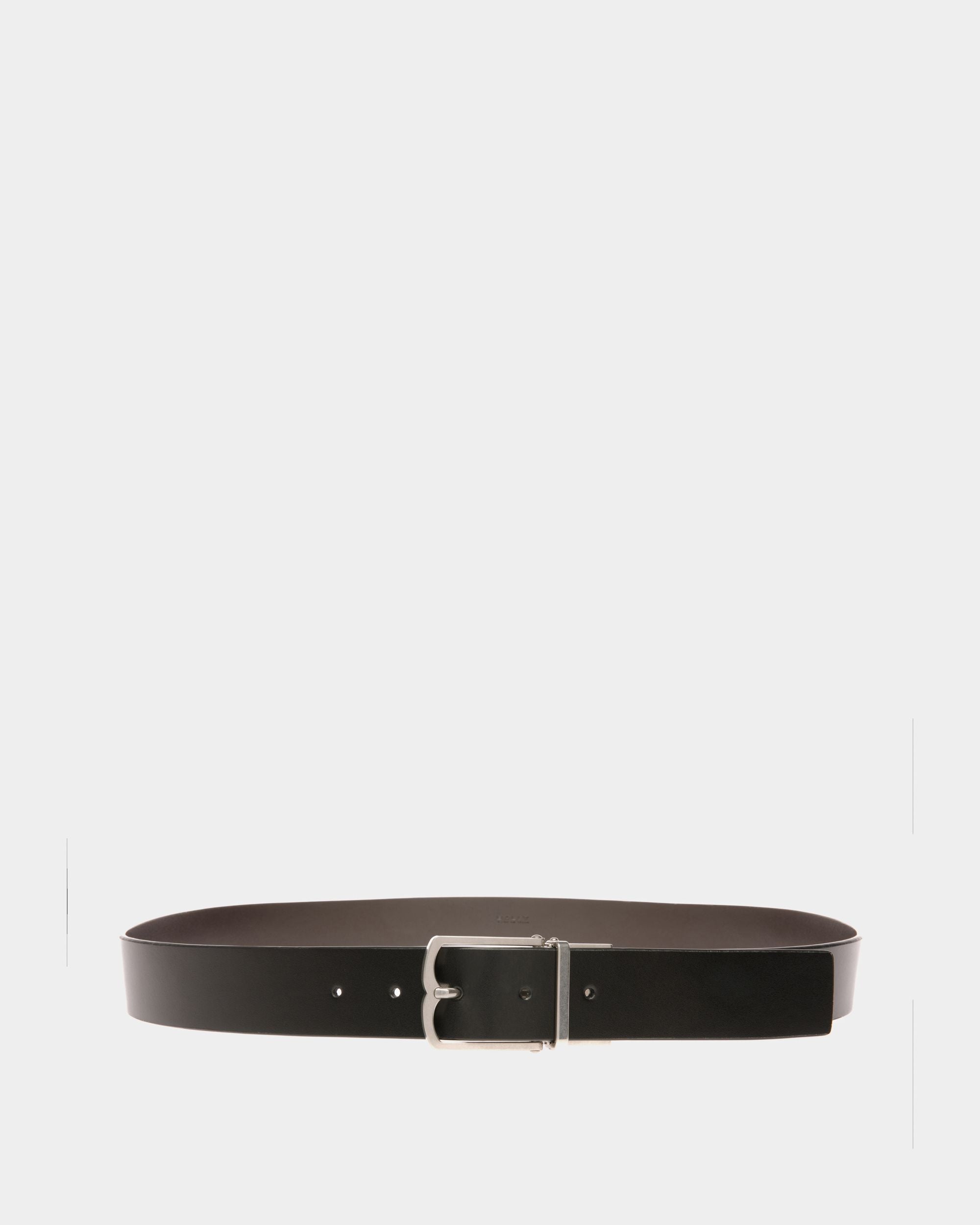Bally Global - Dress Belt In Black Leather - Black