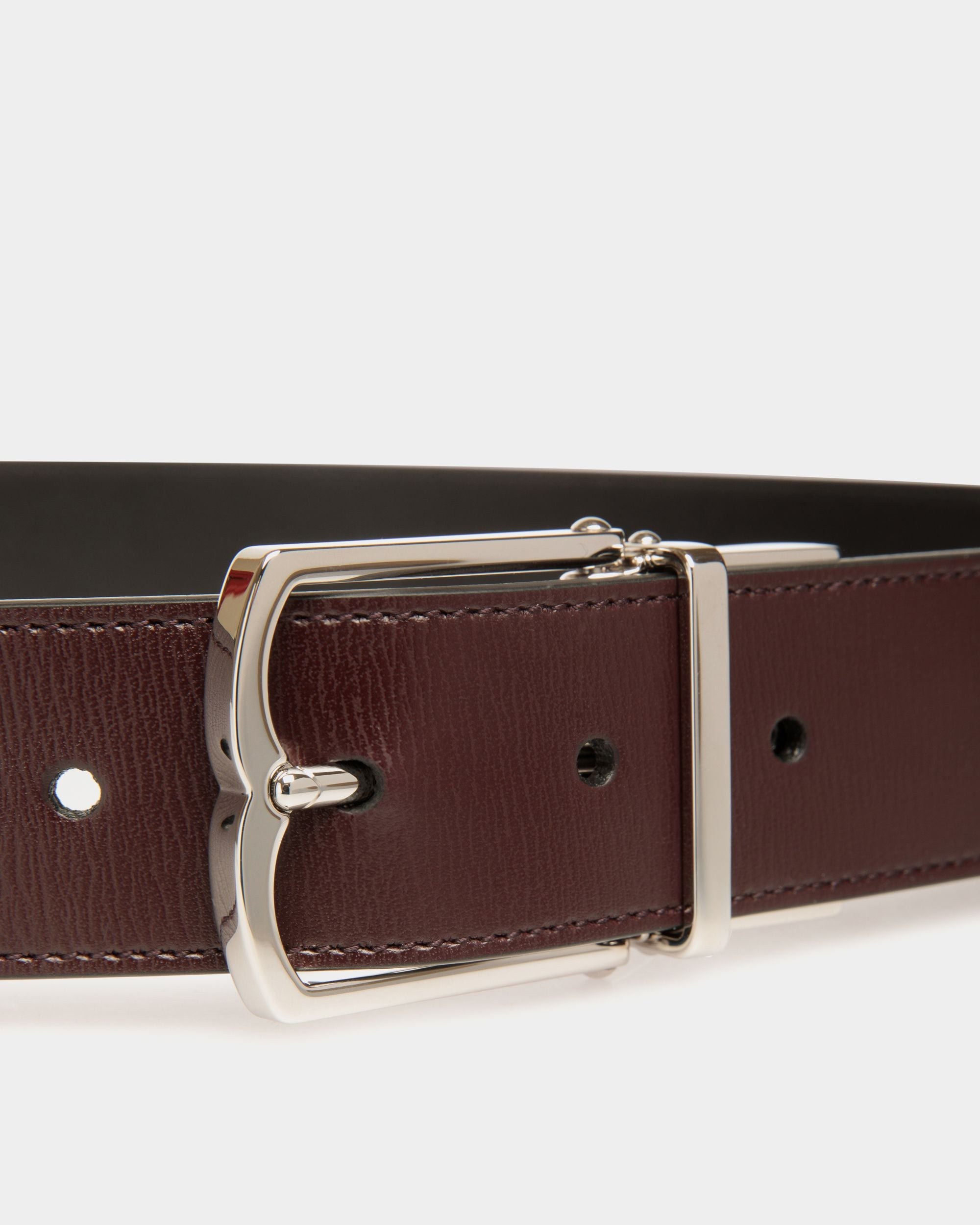 Bally Global - Country 35mm Reversible And Adjustable Belt In Brown Leather - Marrón