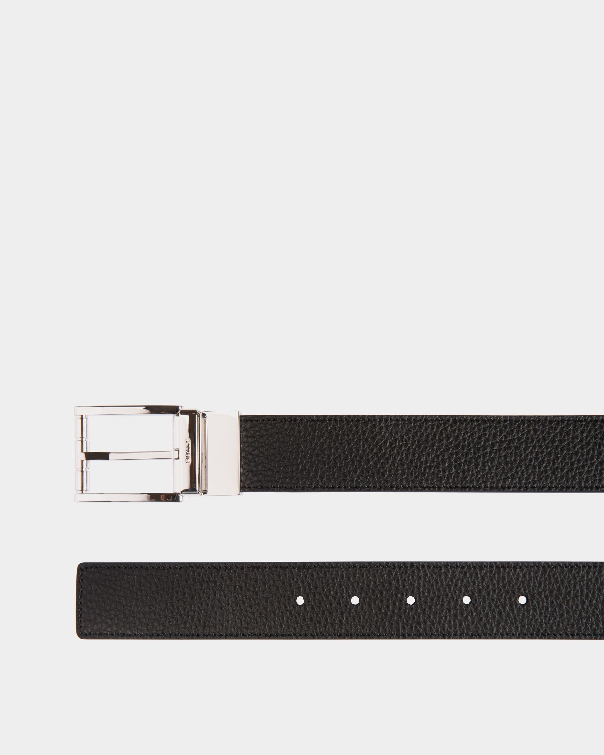 Bally Global - Astory 35mm Reversible And Adjustable Belt In Black And Brown Leather - Multicolor
