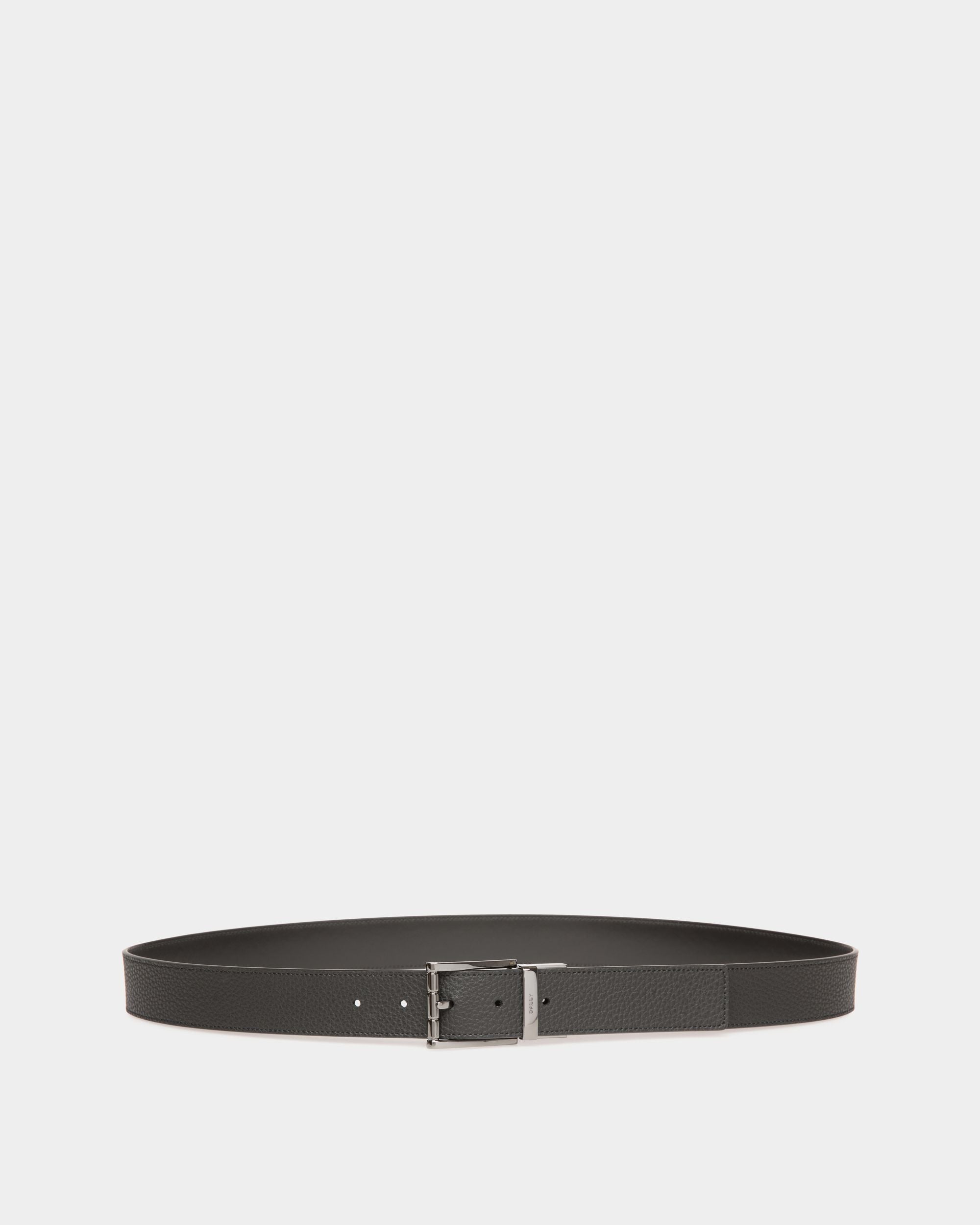 Bally Global - Astory 35mm Reversible And Adjustable Belt in Black Leather - Black