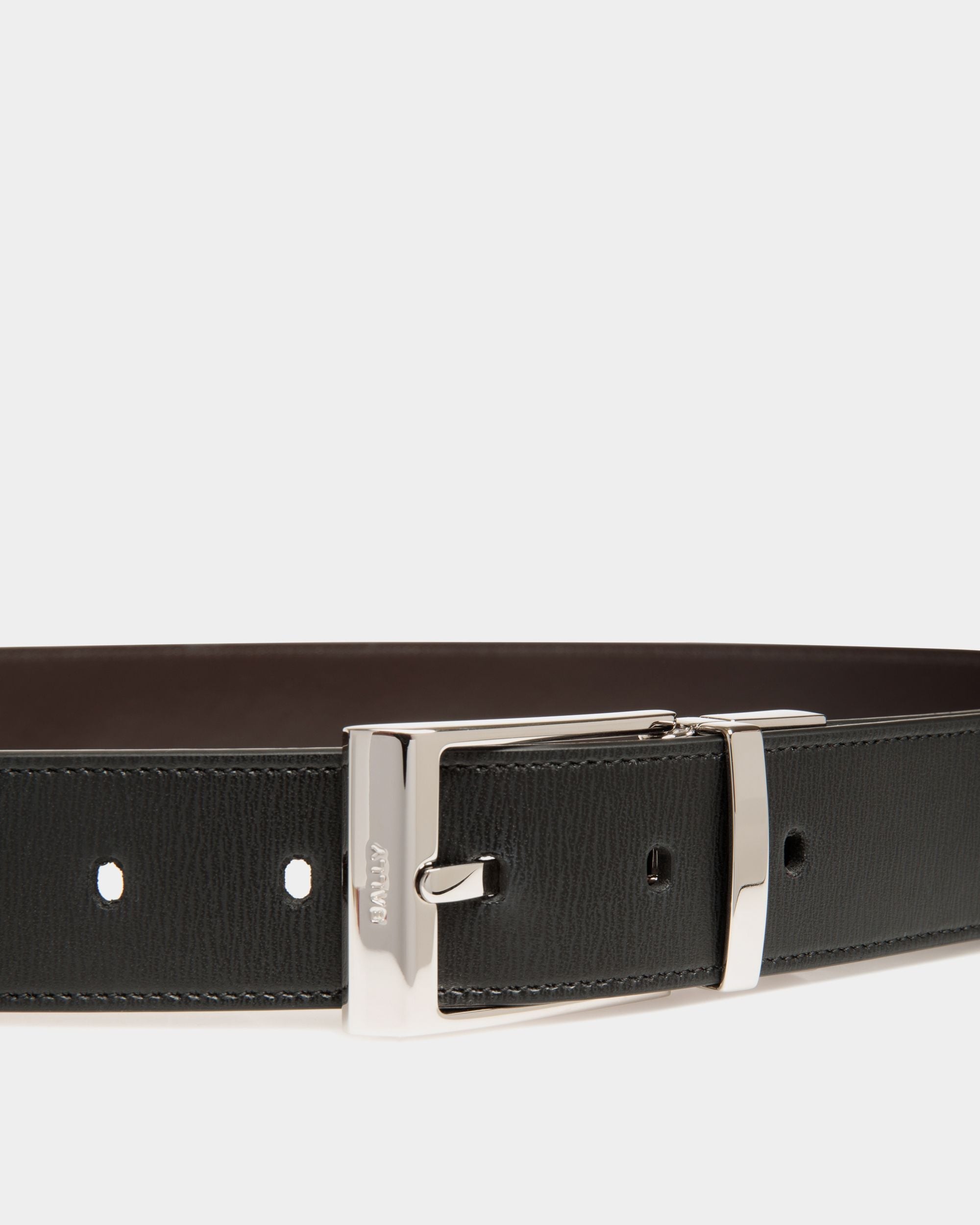 Bally Global - Shiffie 35mm Reversible And Adjustable Belt in Black And Brown Leather - Multicolor