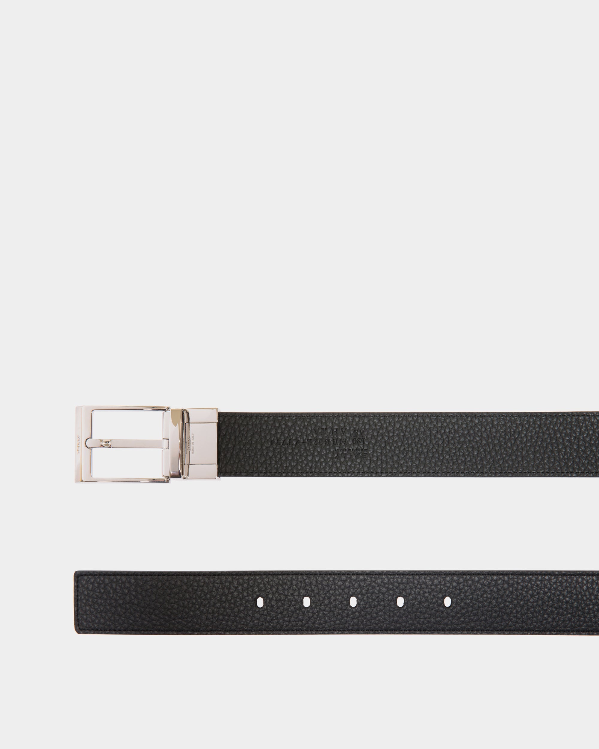 Bally Global - Shiffie 35mm Reversible And Adjustable Belt in Navy Blue And Black Leather - Multicolor