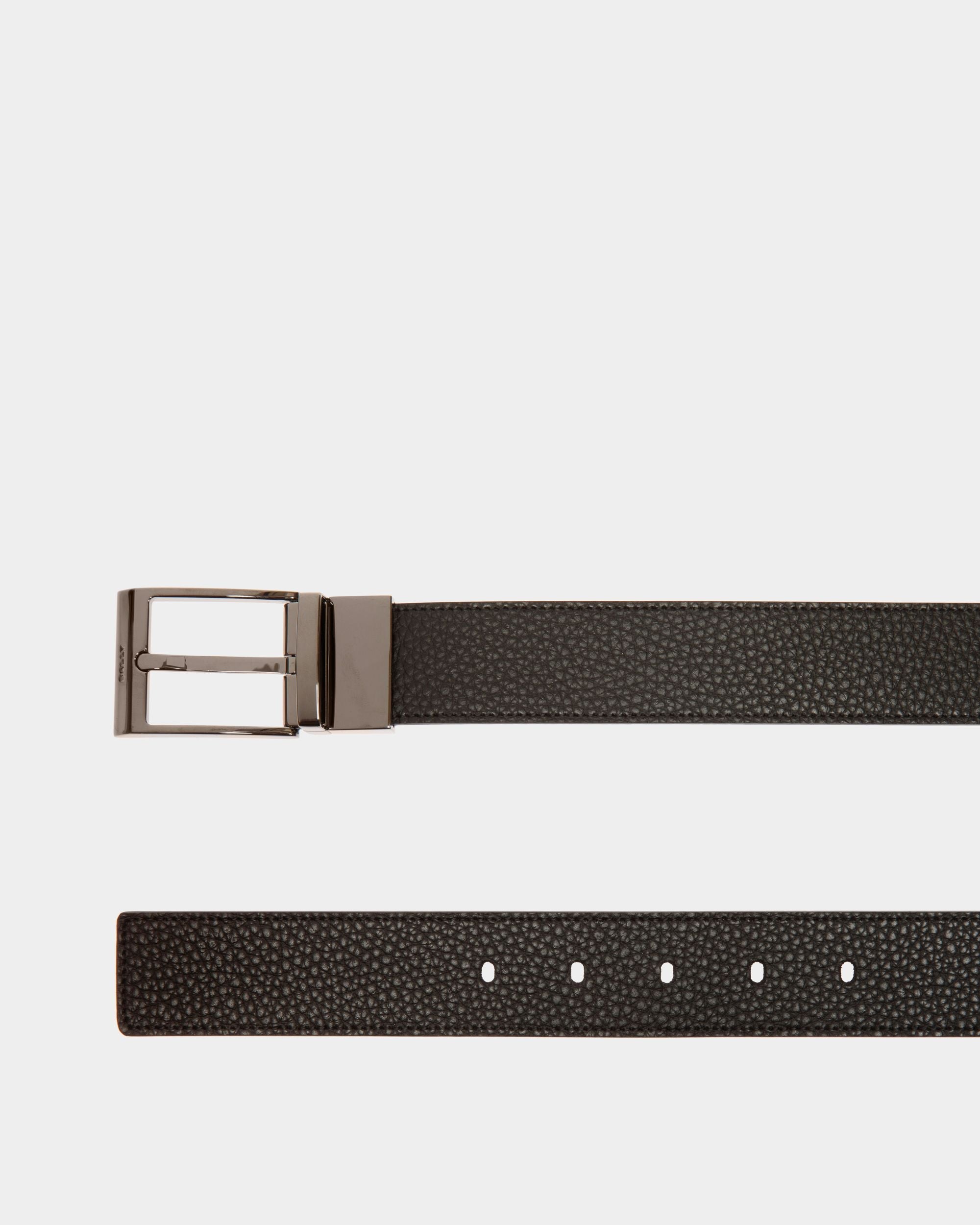 Bally Global - Shiffie 35mm Reversible And Adjustable Belt in Black And Ebony Leather - Multicolor