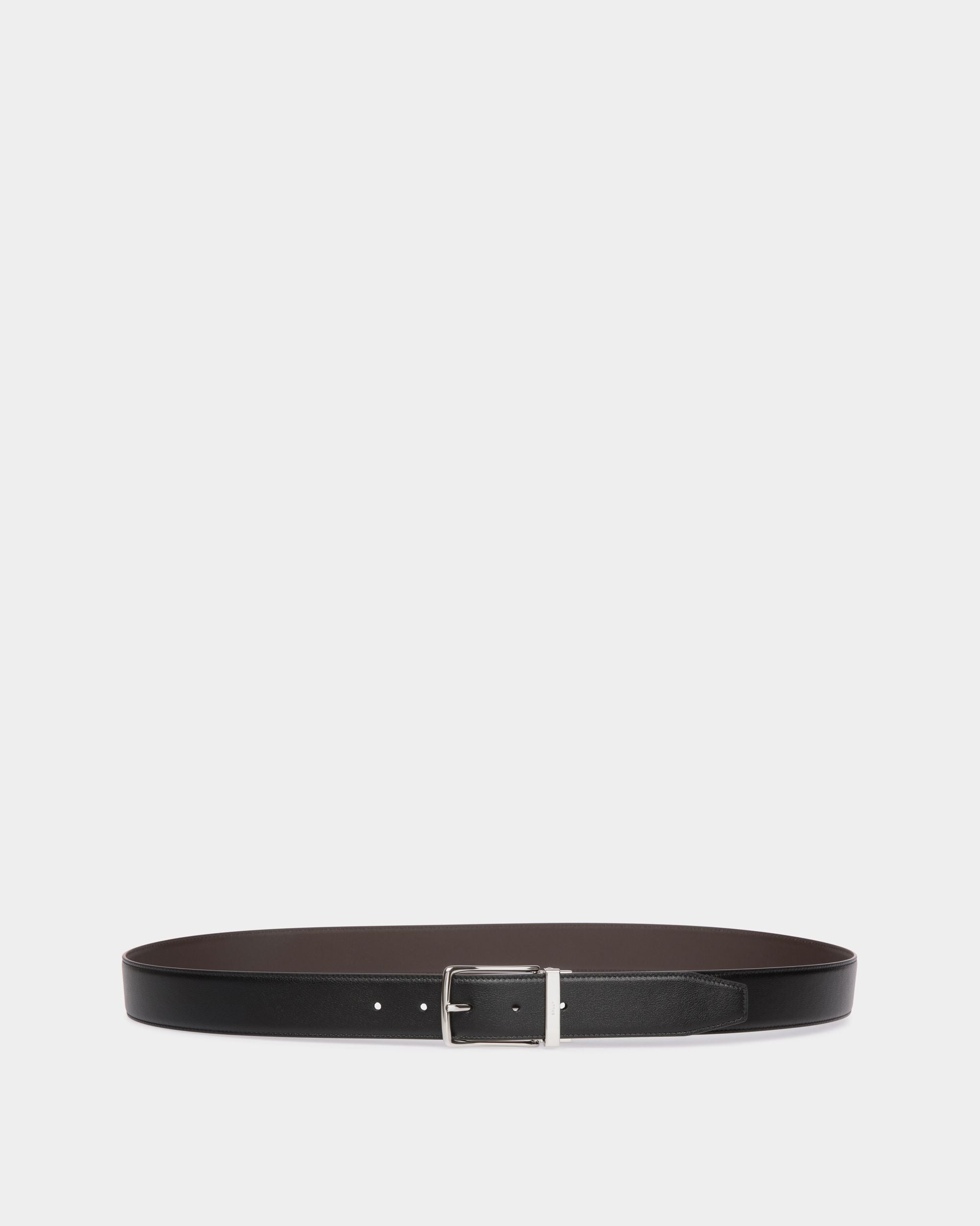 Bally Global - Ketter 35mm Reversible And Adjustable Belt in Black And Brown Leather - Multicolor