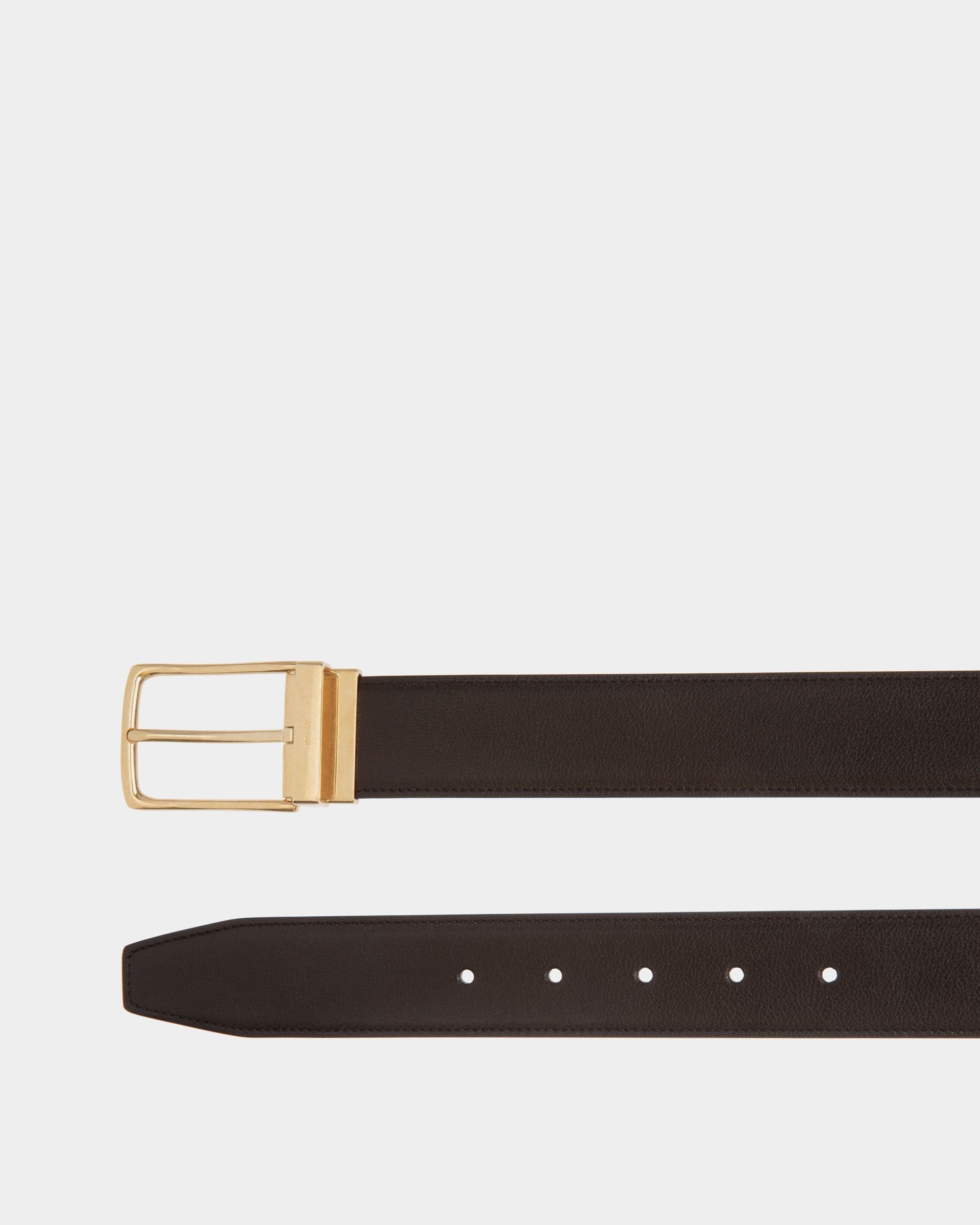 Bally Global - Ketter 35mm Reversible And Adjustable Belt in Brown Leather - Brown