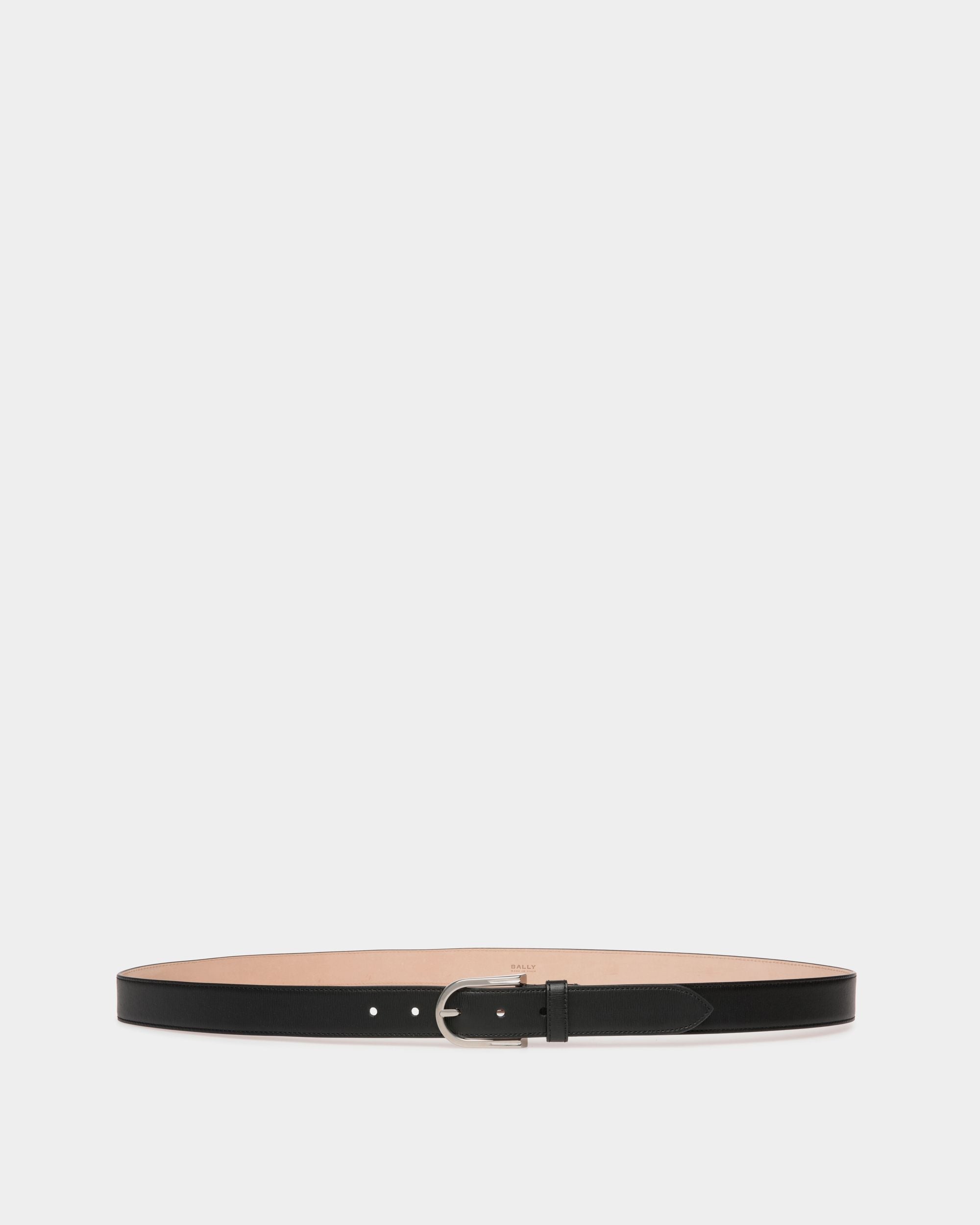 Bally Global - Cinturón Udy De 30 Mm De Piel Negra - Negro