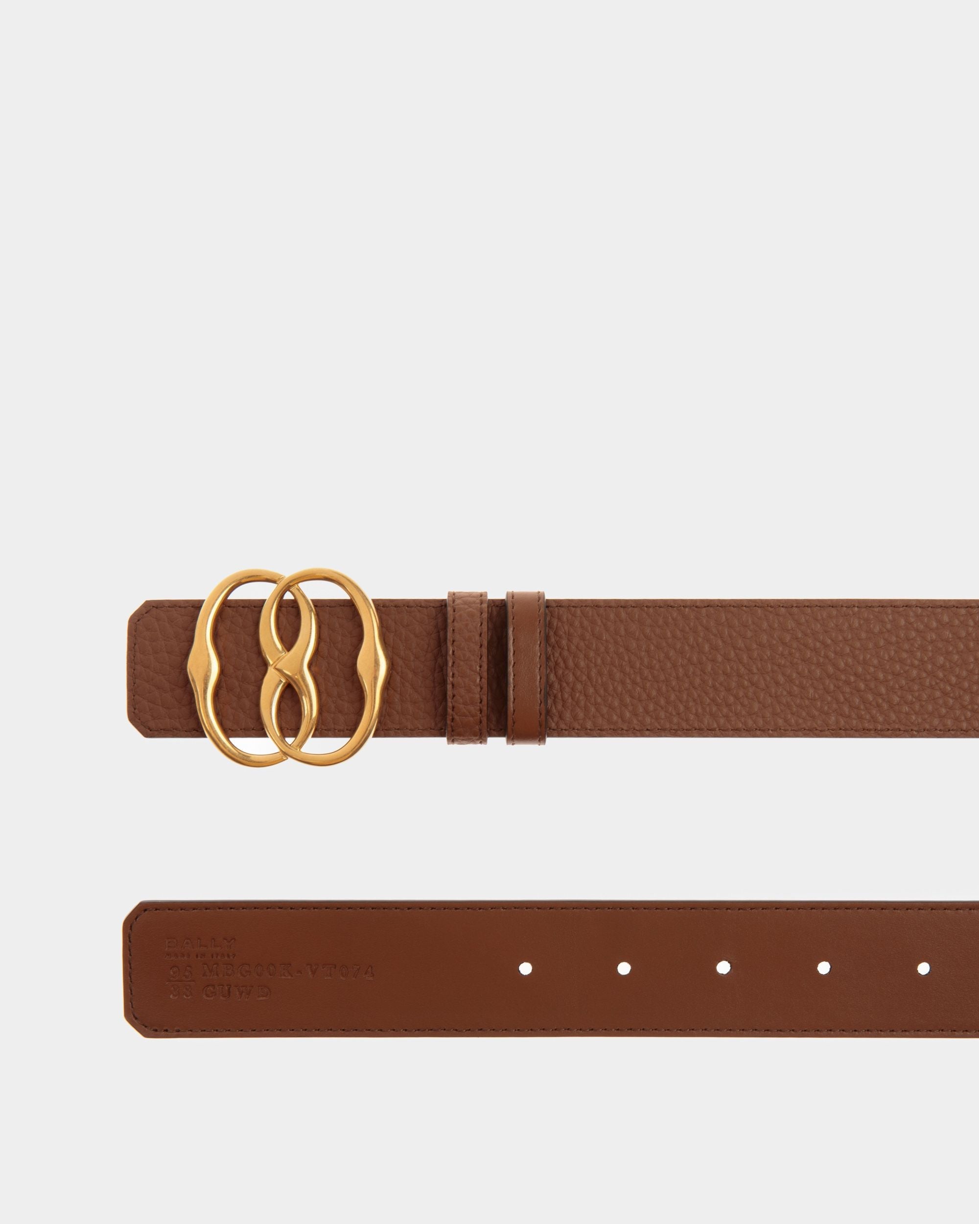 Bally Global - Cinturón De 35 Mm Bally Iconic - Marrón