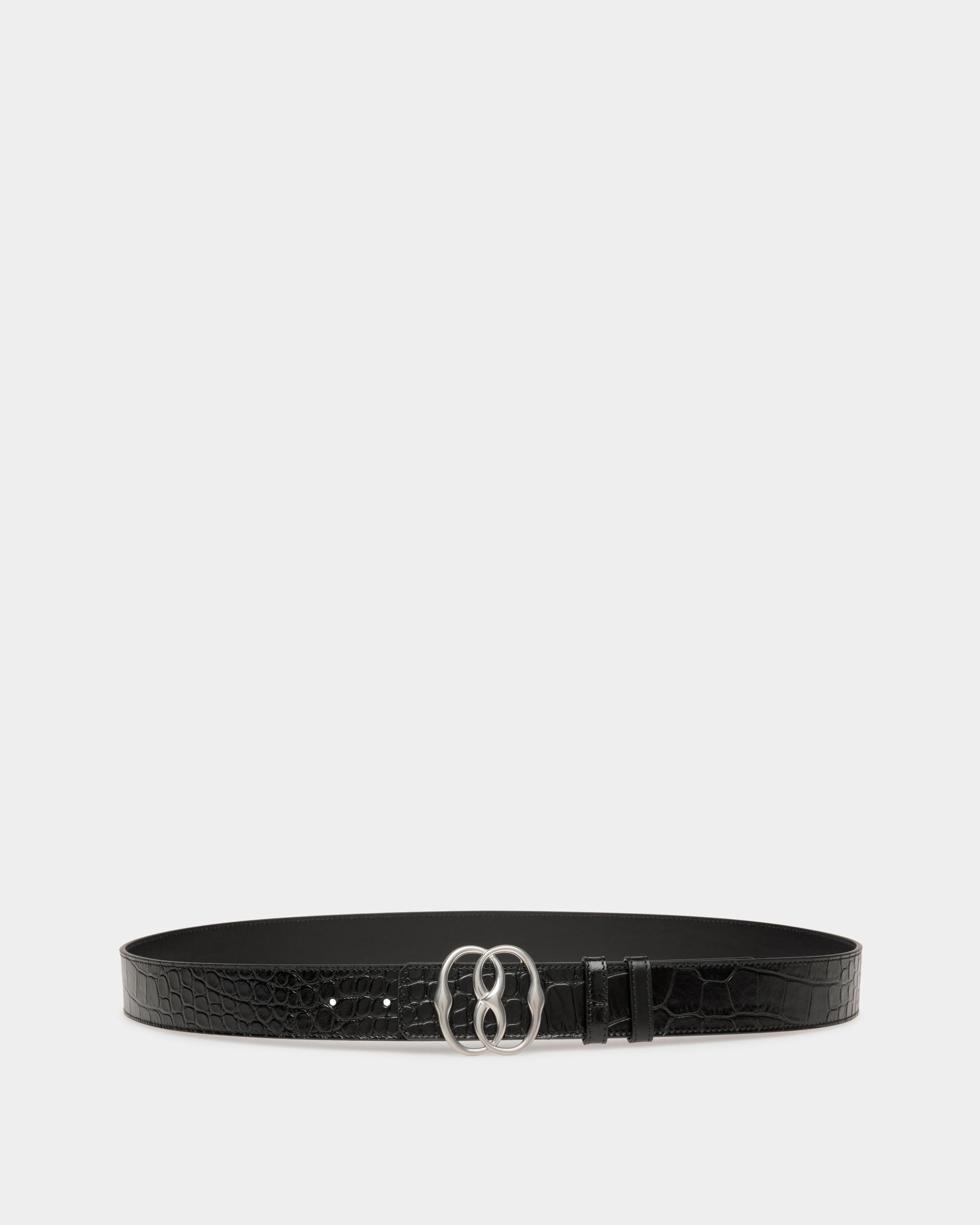 Bally Global - Cinturón De 35 Mm Bally Iconic - Negro