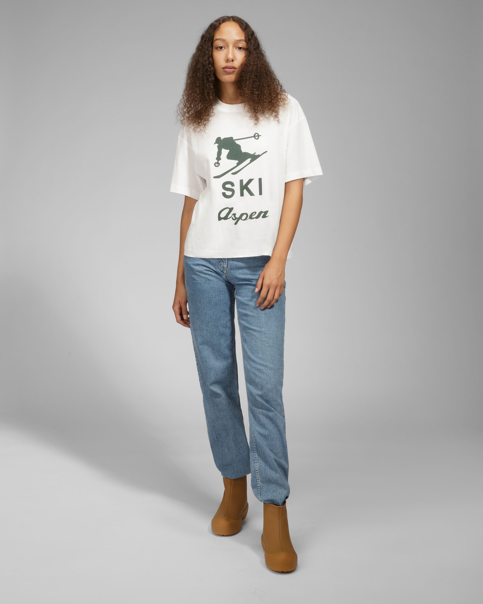Bally Global - Ski St Moritz T-Shirt - White