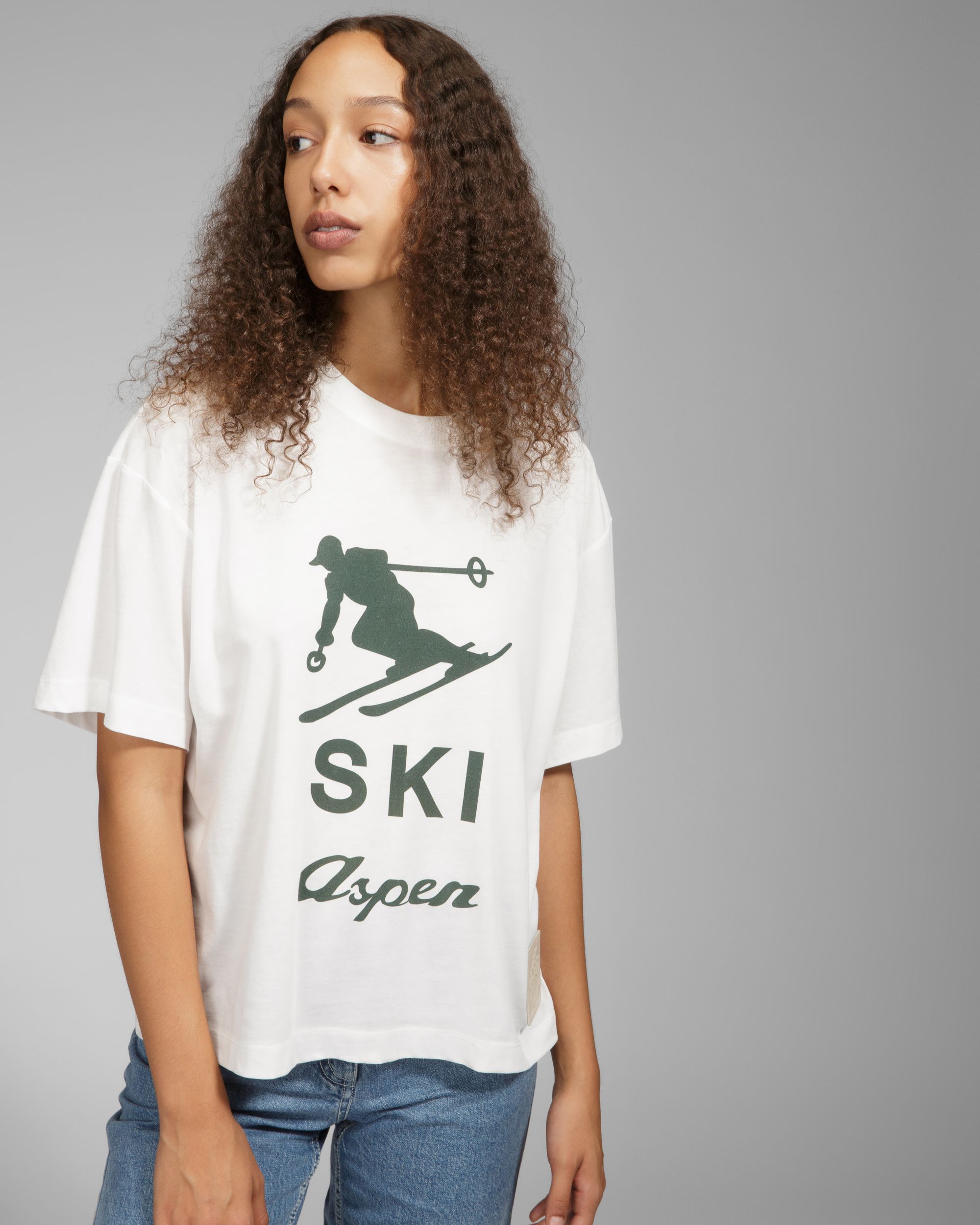 Bally Global - Ski St Moritz T-Shirt - White