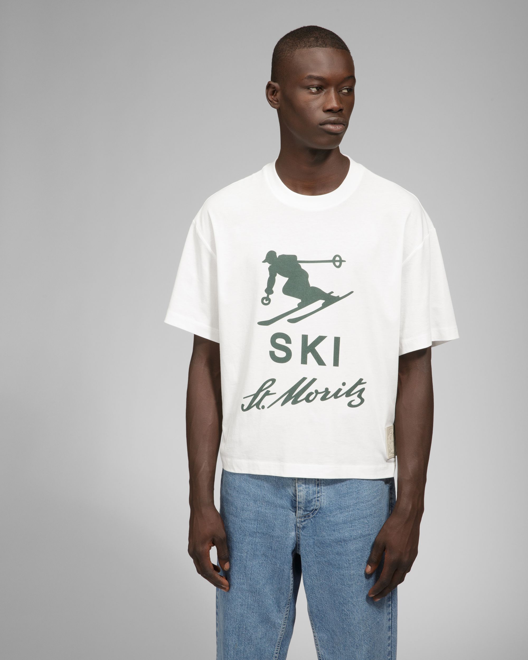 Bally Global - Camiseta Ski St Moritz - Blanco