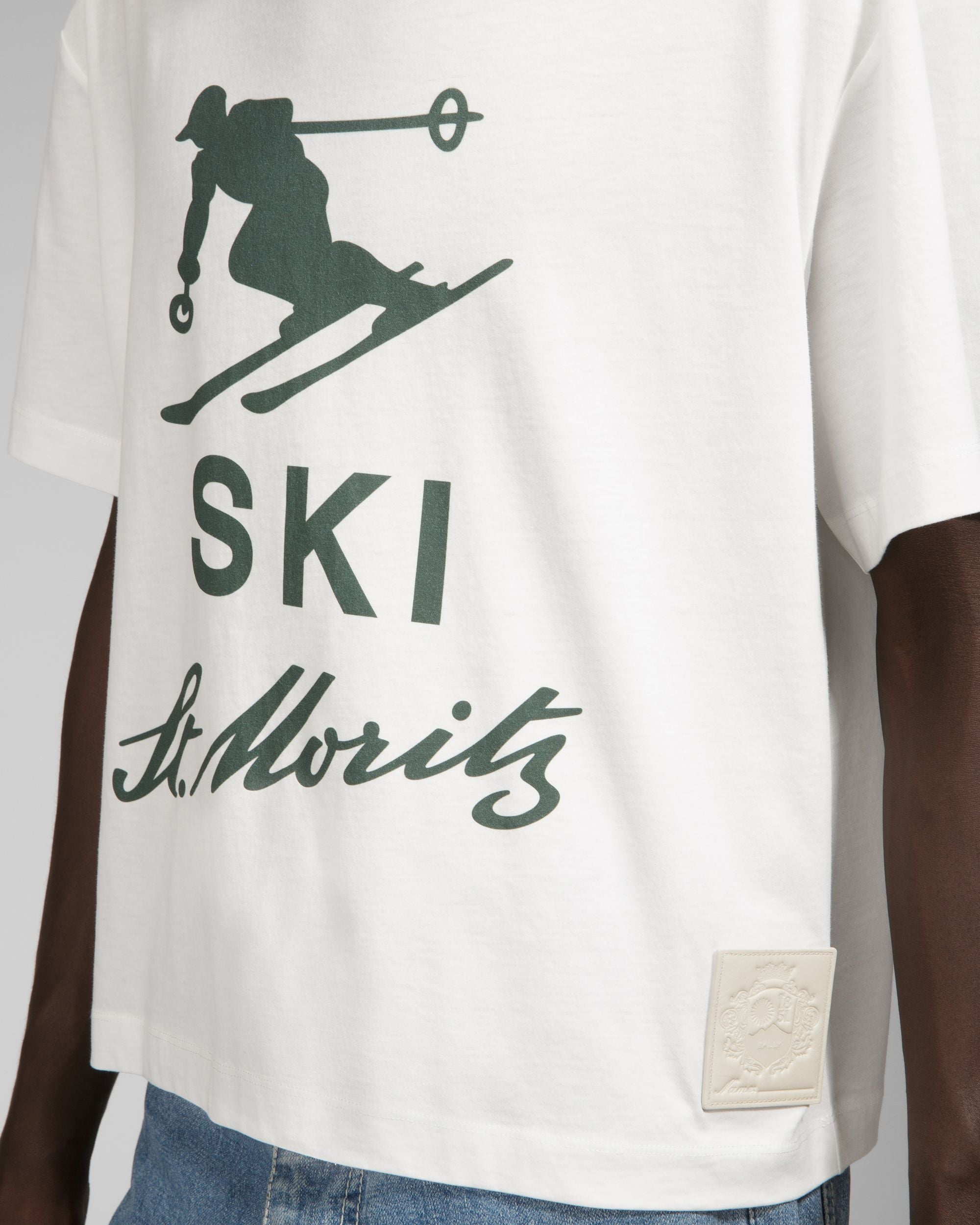 Bally Global - Camiseta Ski St Moritz - Blanco