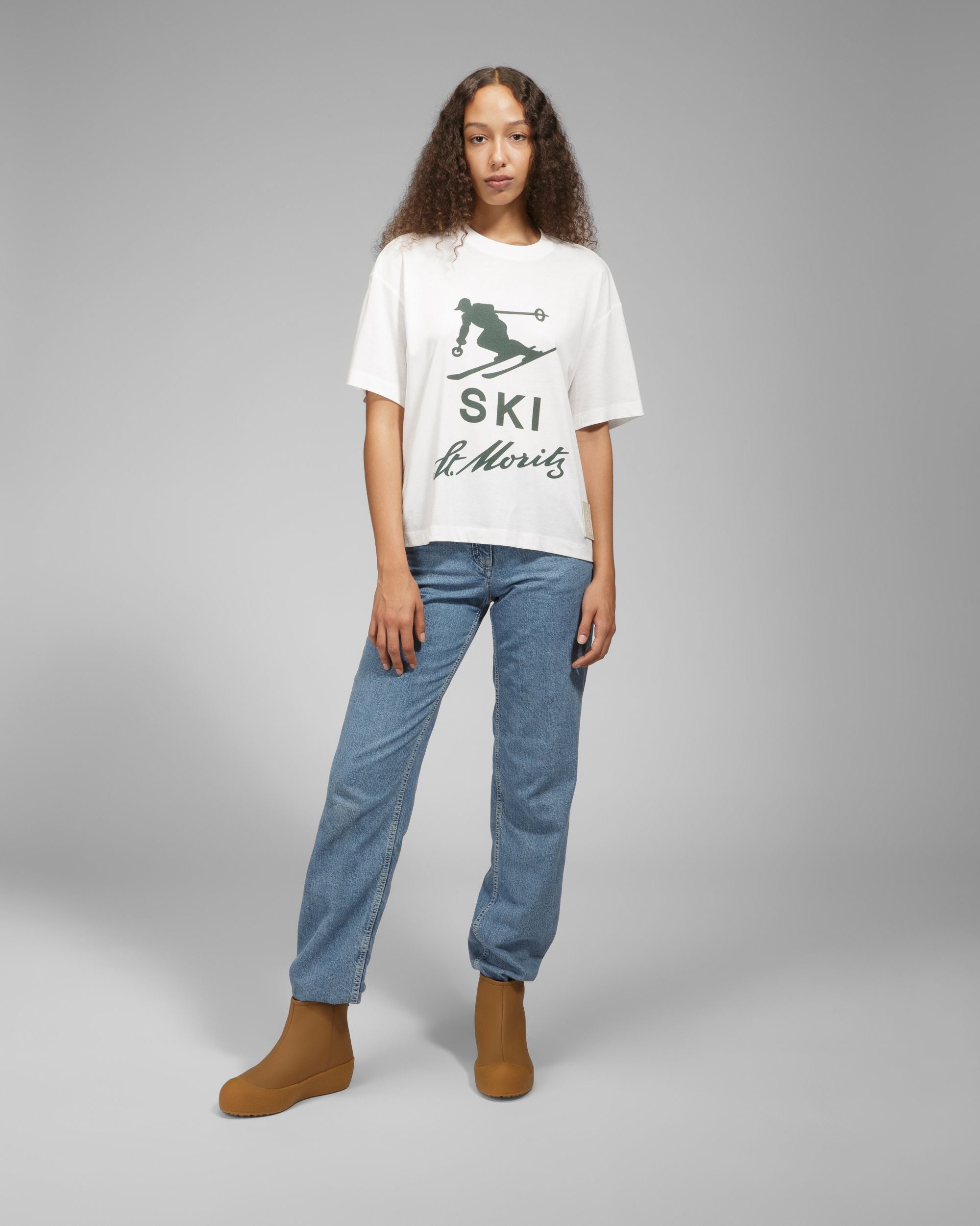 Bally Global - Camiseta Ski St Moritz - Blanco