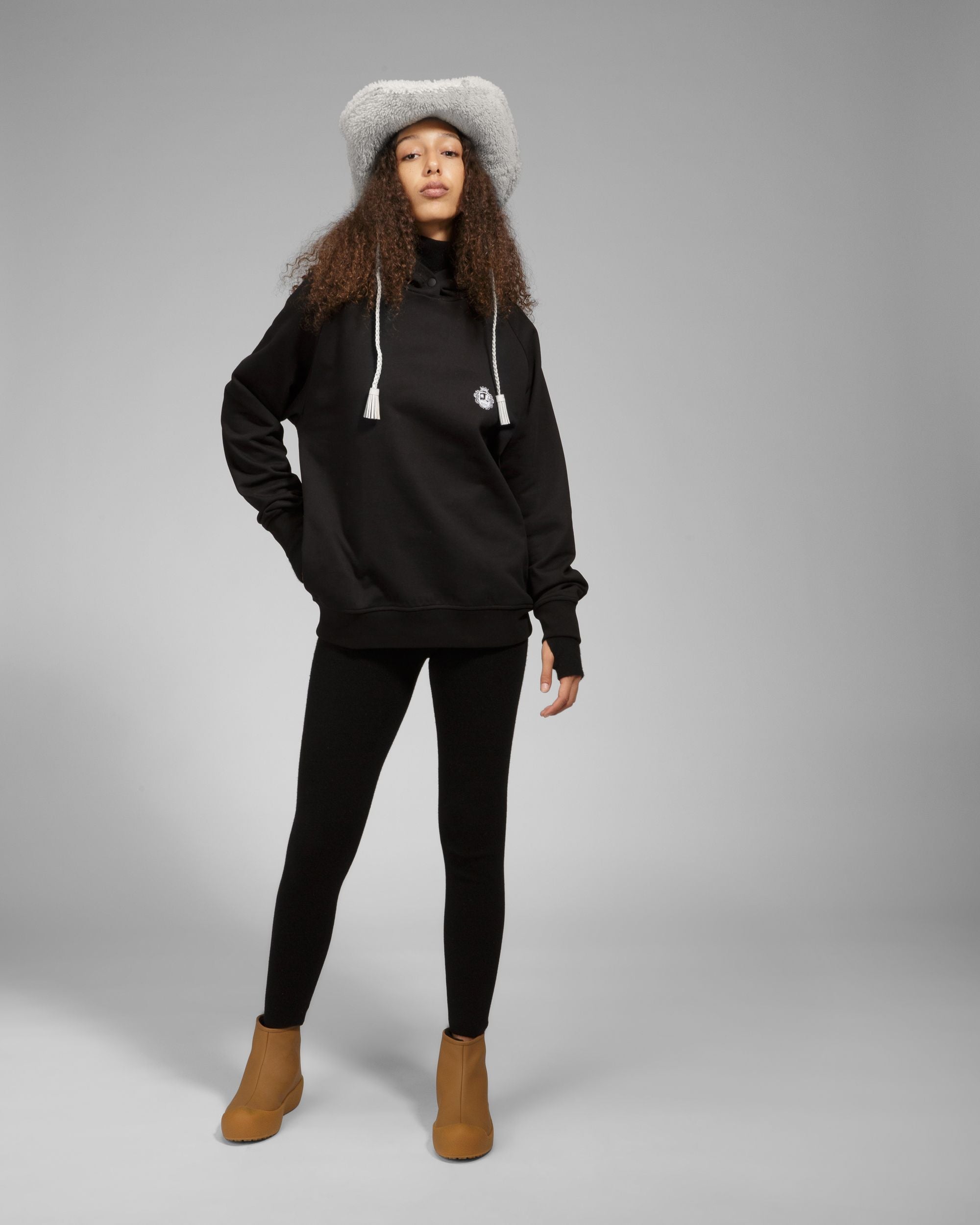 Bally Global - Cotton Hoodie - Black