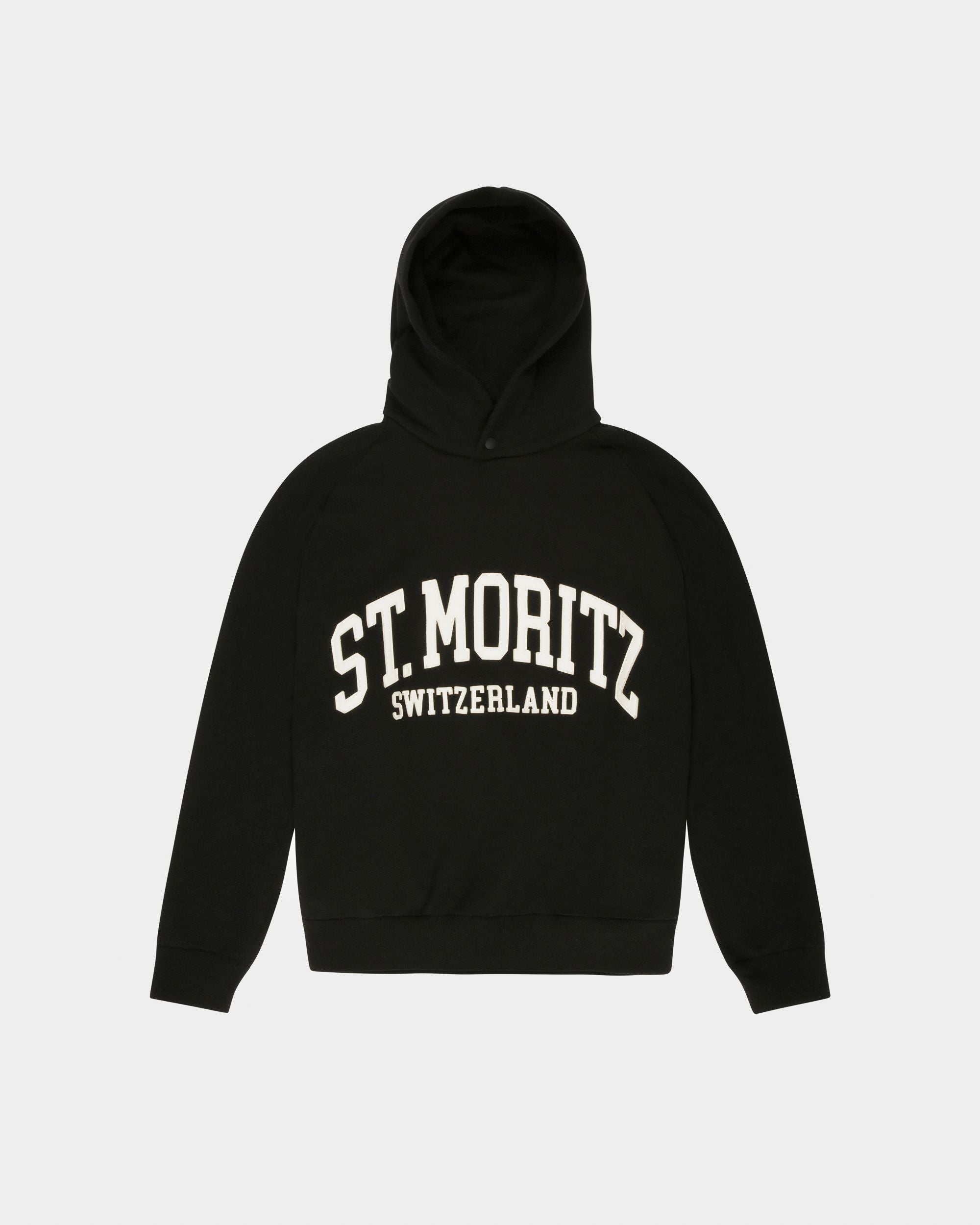 Bally Global - St Moritz Hoodie Cashmere Sweatshirt In Black - Black