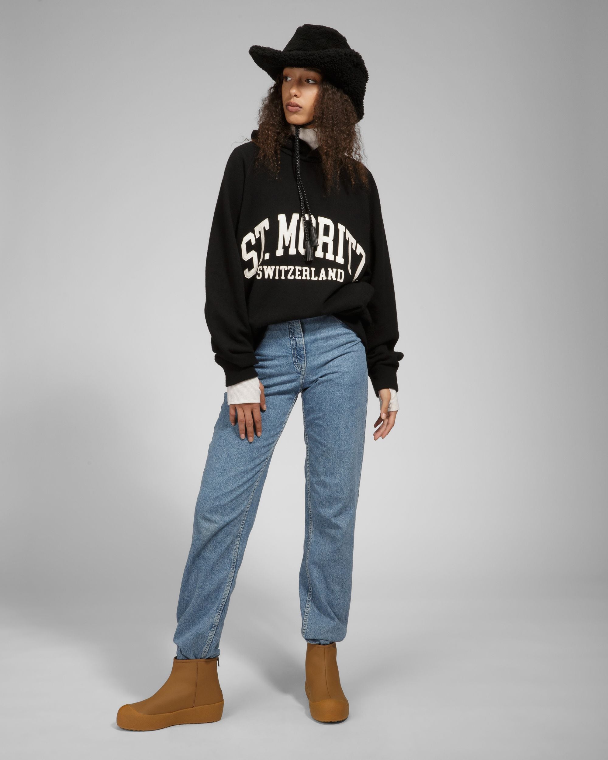 Bally Global - St Moritz Hoodie Cashmere Sweatshirt In Black - Black