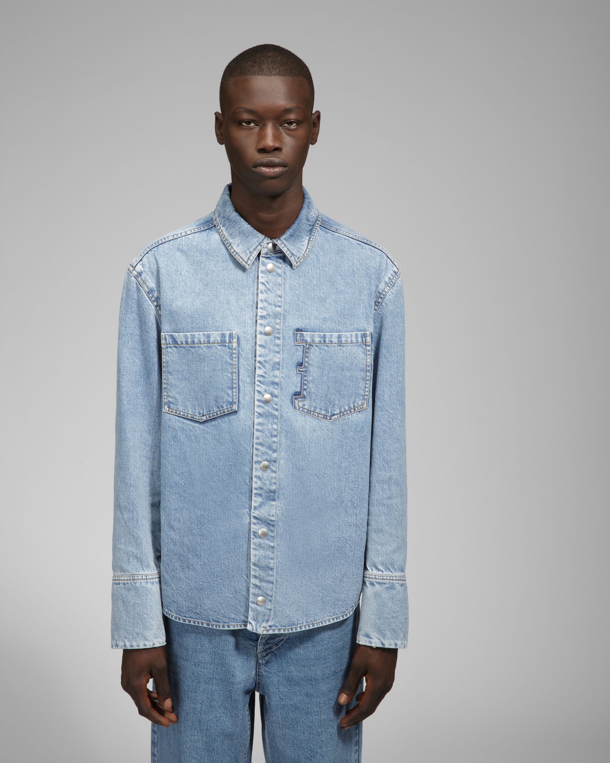 Bally Global - Cotton Shirt - Blue