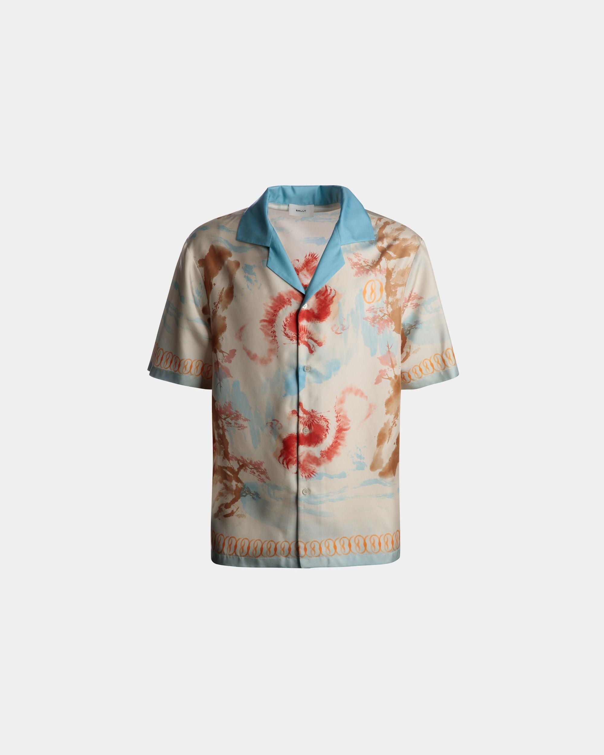 Bally Global - Shirt In Multicolor Silk - Multicolor