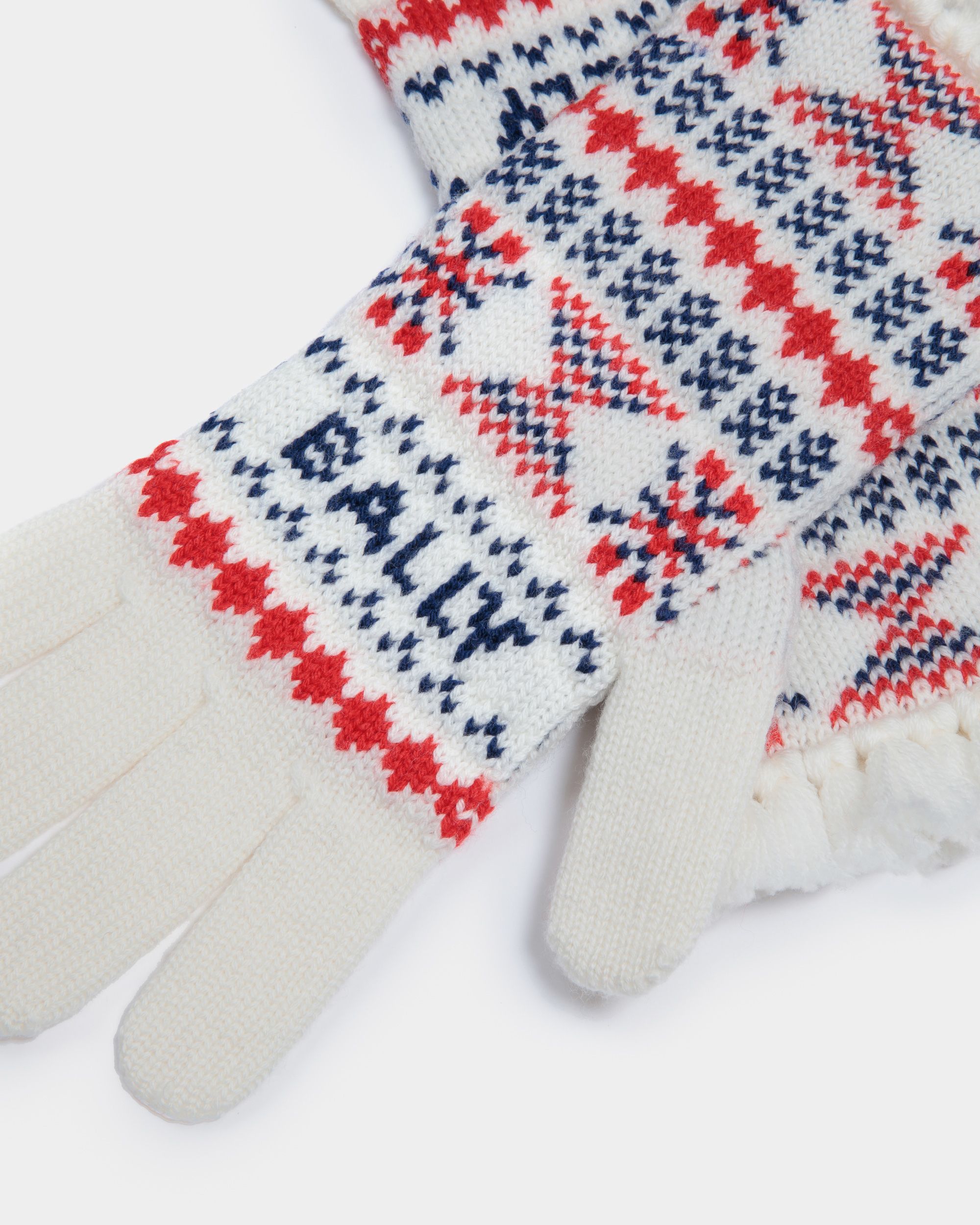 Bally Global - Gloves In Multicolor Wool - Multicolor