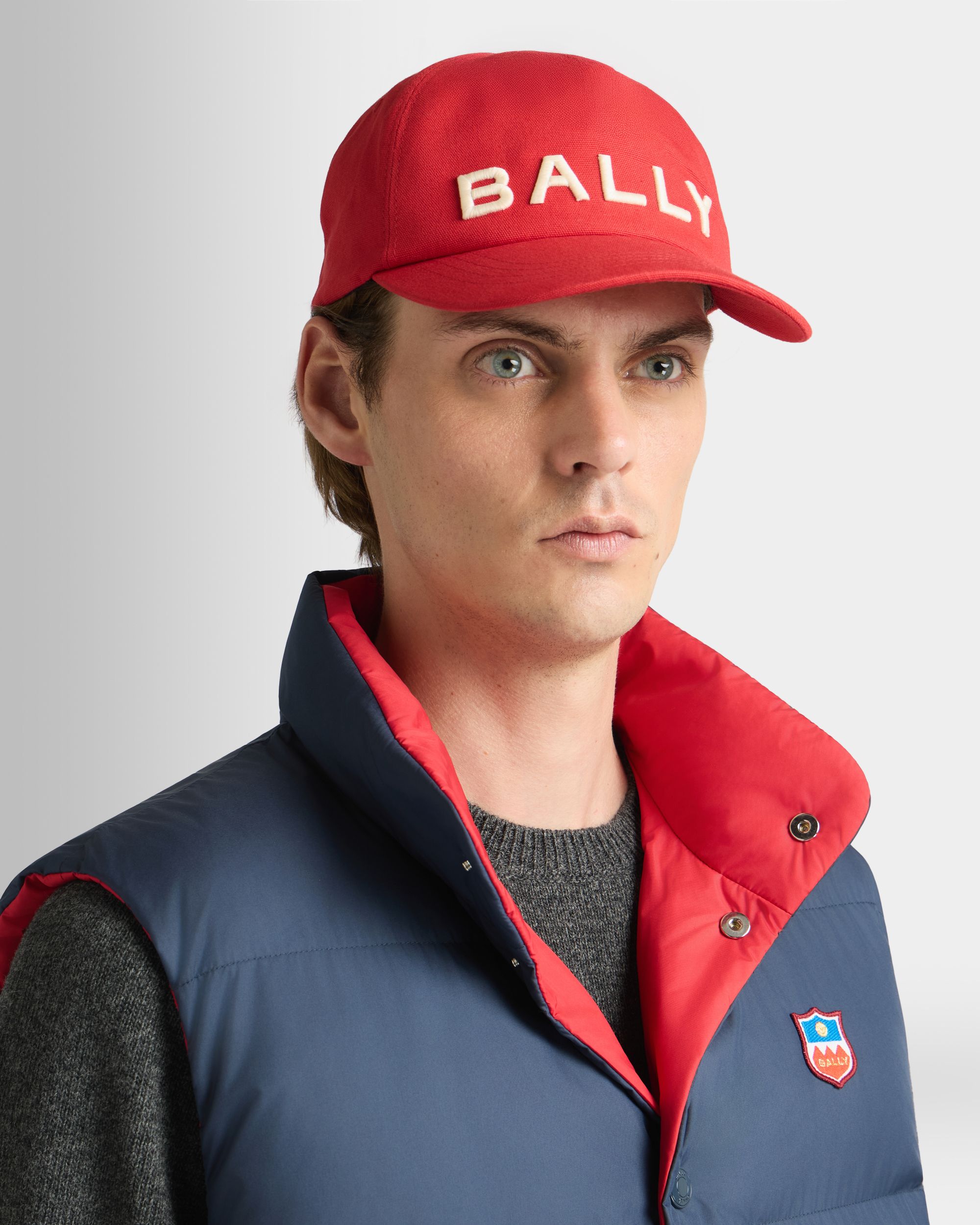 Bally Global - Hat Hat In Red Cotton - Red