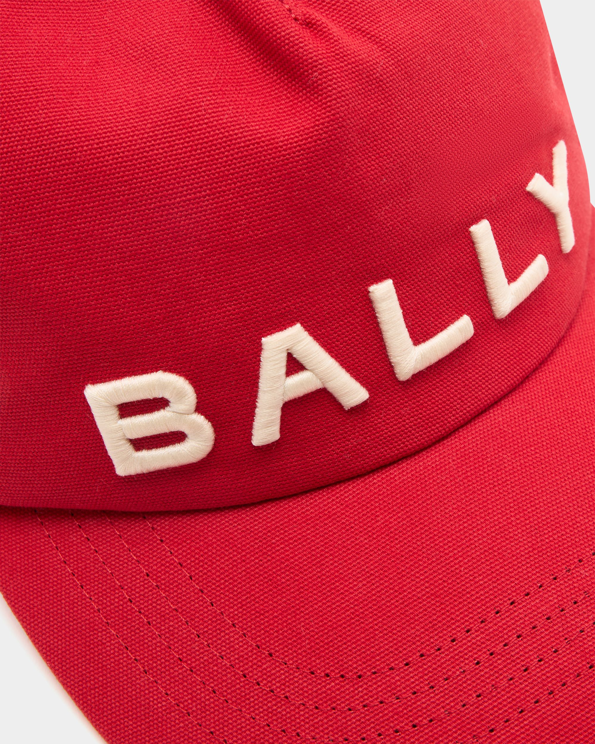 Bally Global - Hat Hat In Red Cotton - Red