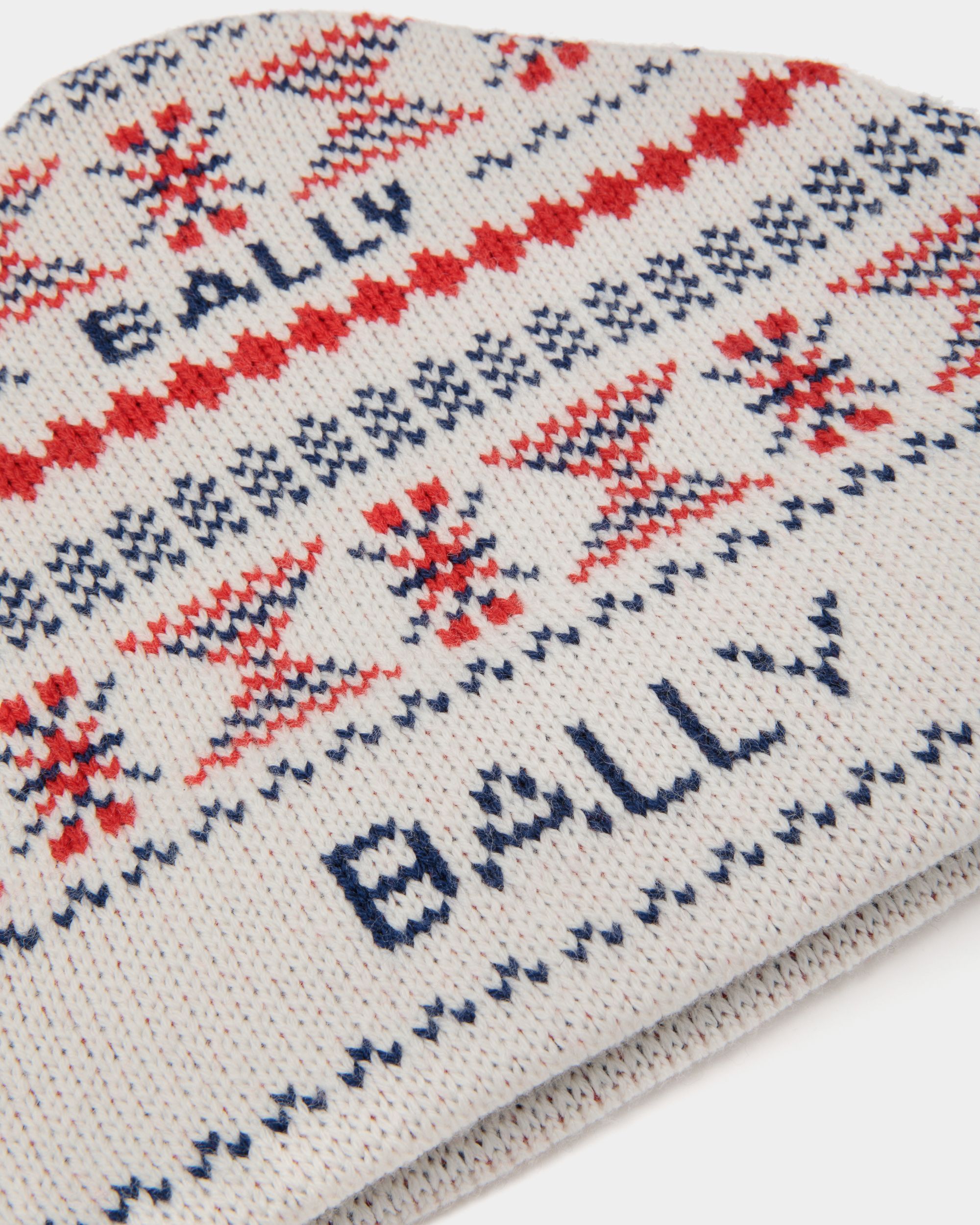 Bally Global - Mountain Multicolor Beanie in Wool - Multicolor