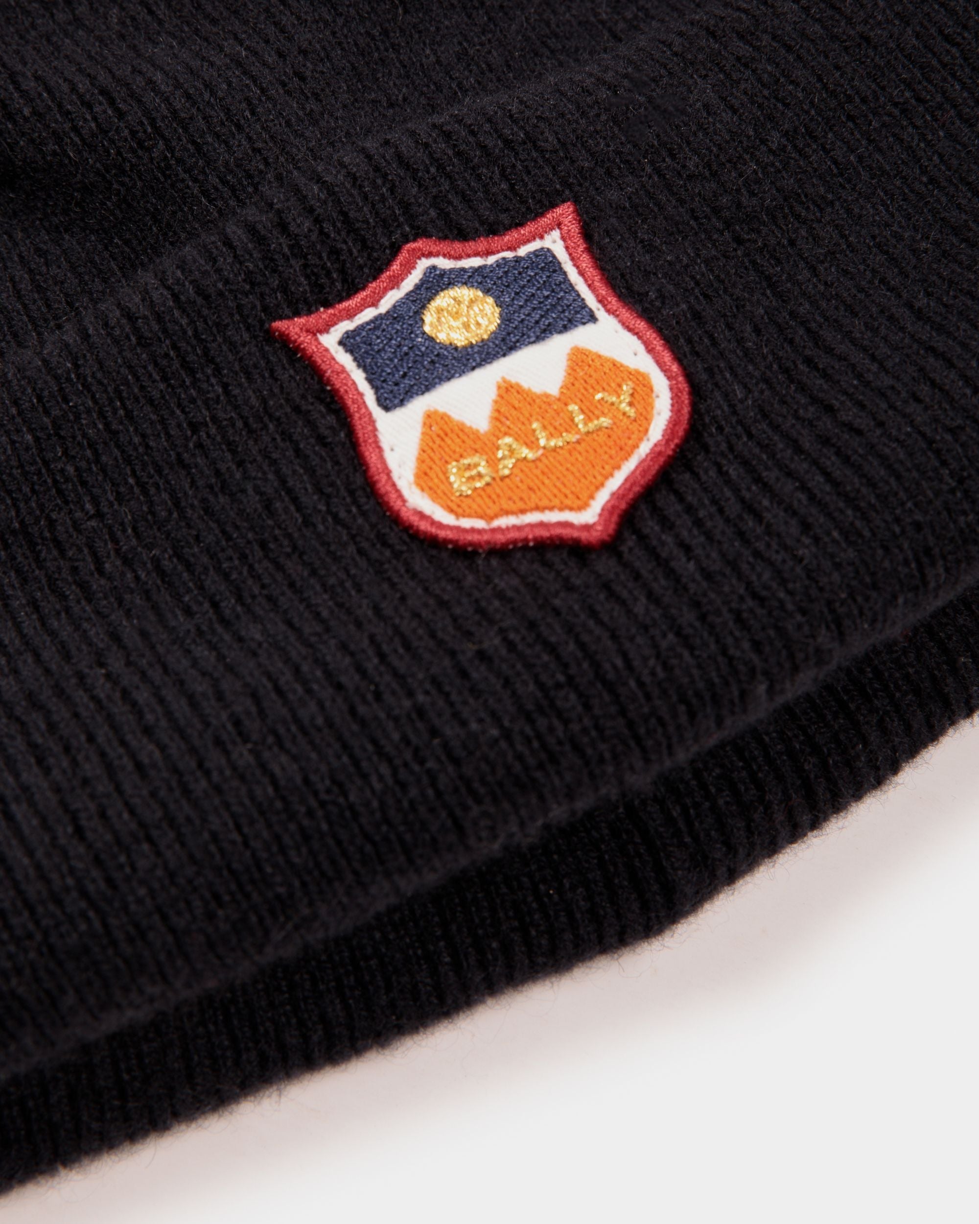 Bally Global - Gorro Mountain De Cachemira Azul Oscuro - Azul