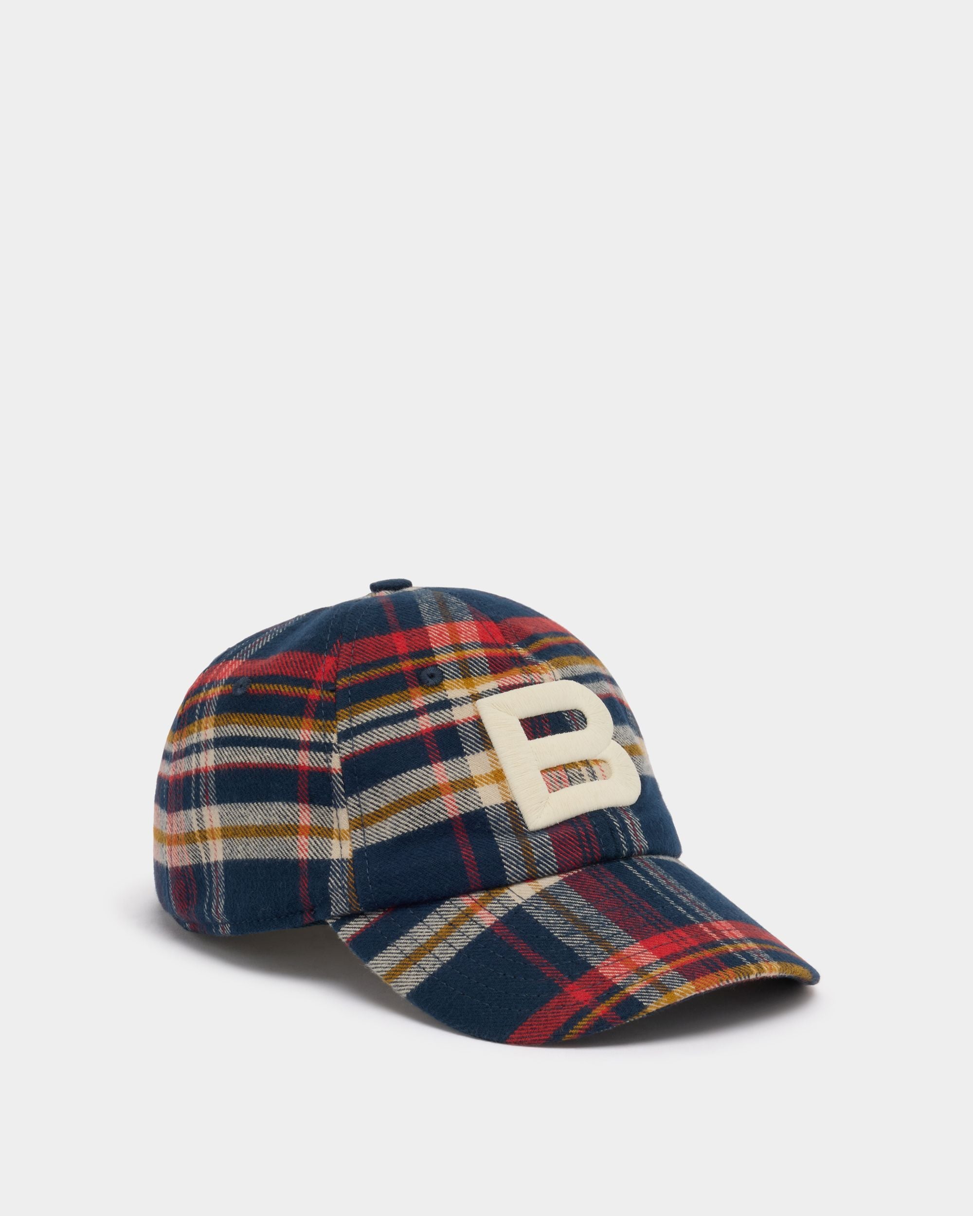 Bally Global - Baseball Hat in Multicolor Cotton With a Logo - Multicolor