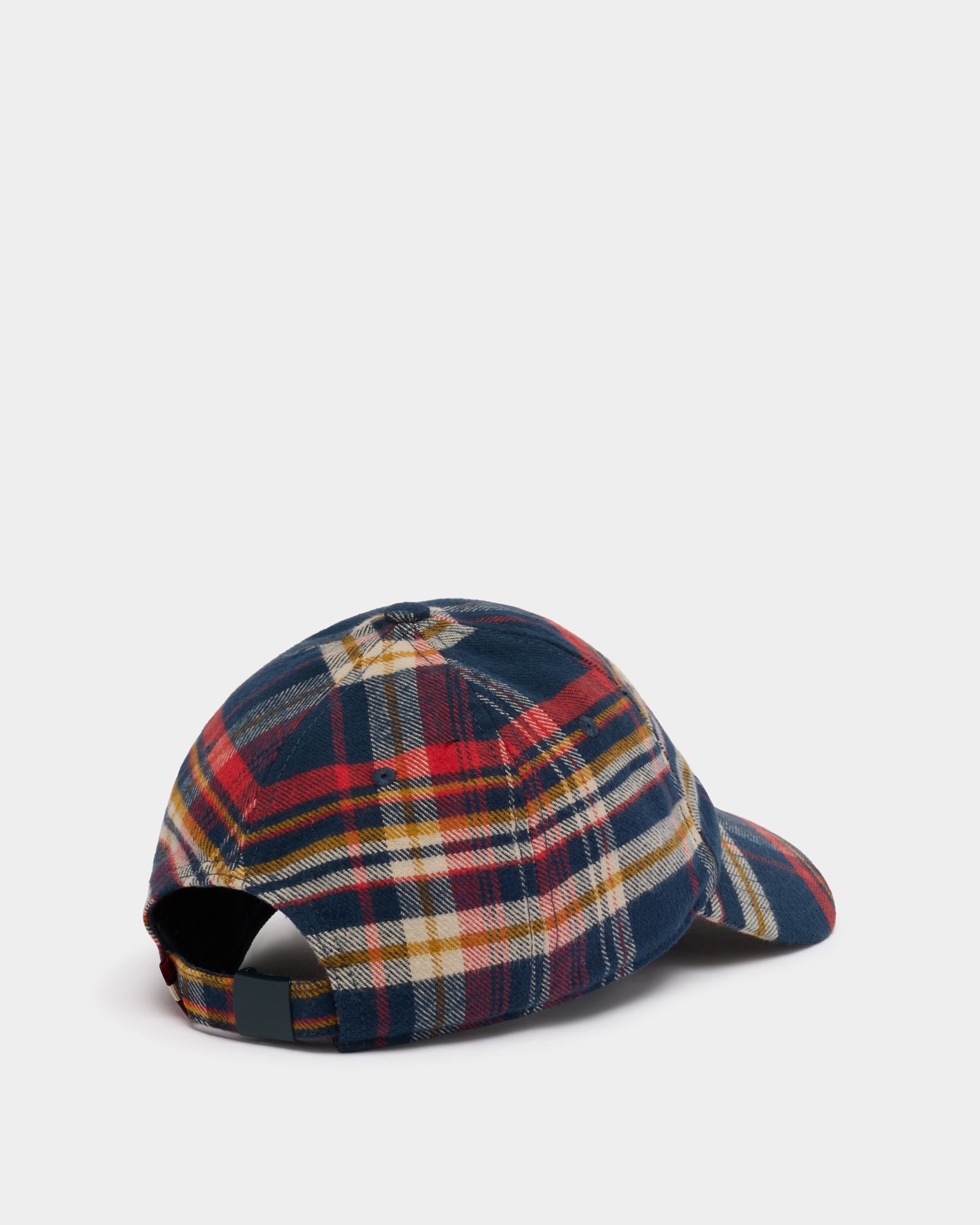 Bally Global - Baseball Hat in Multicolor Cotton With a Logo - Multicolor
