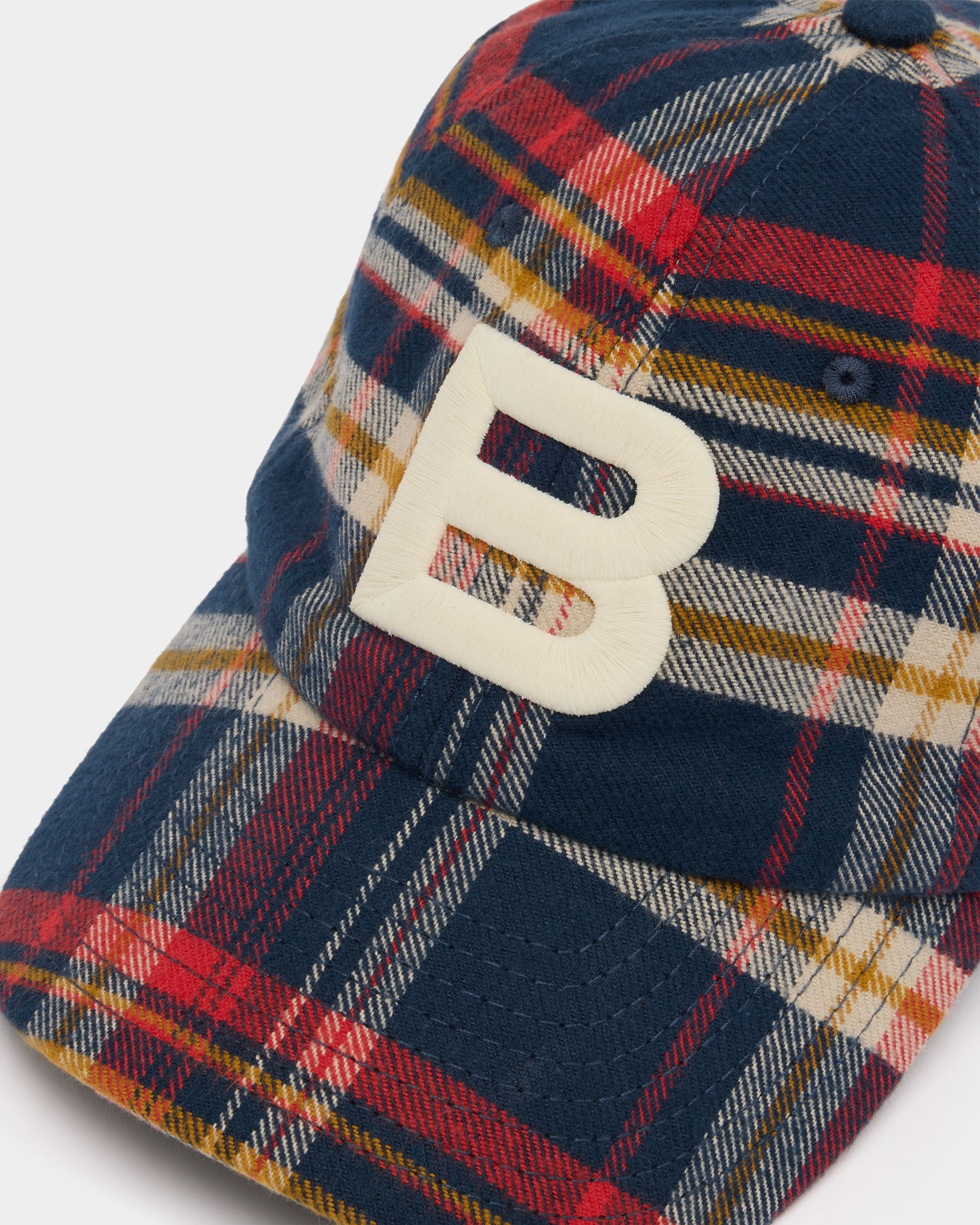 Bally Global - Baseball Hat in Multicolor Cotton With a Logo - Multicolor