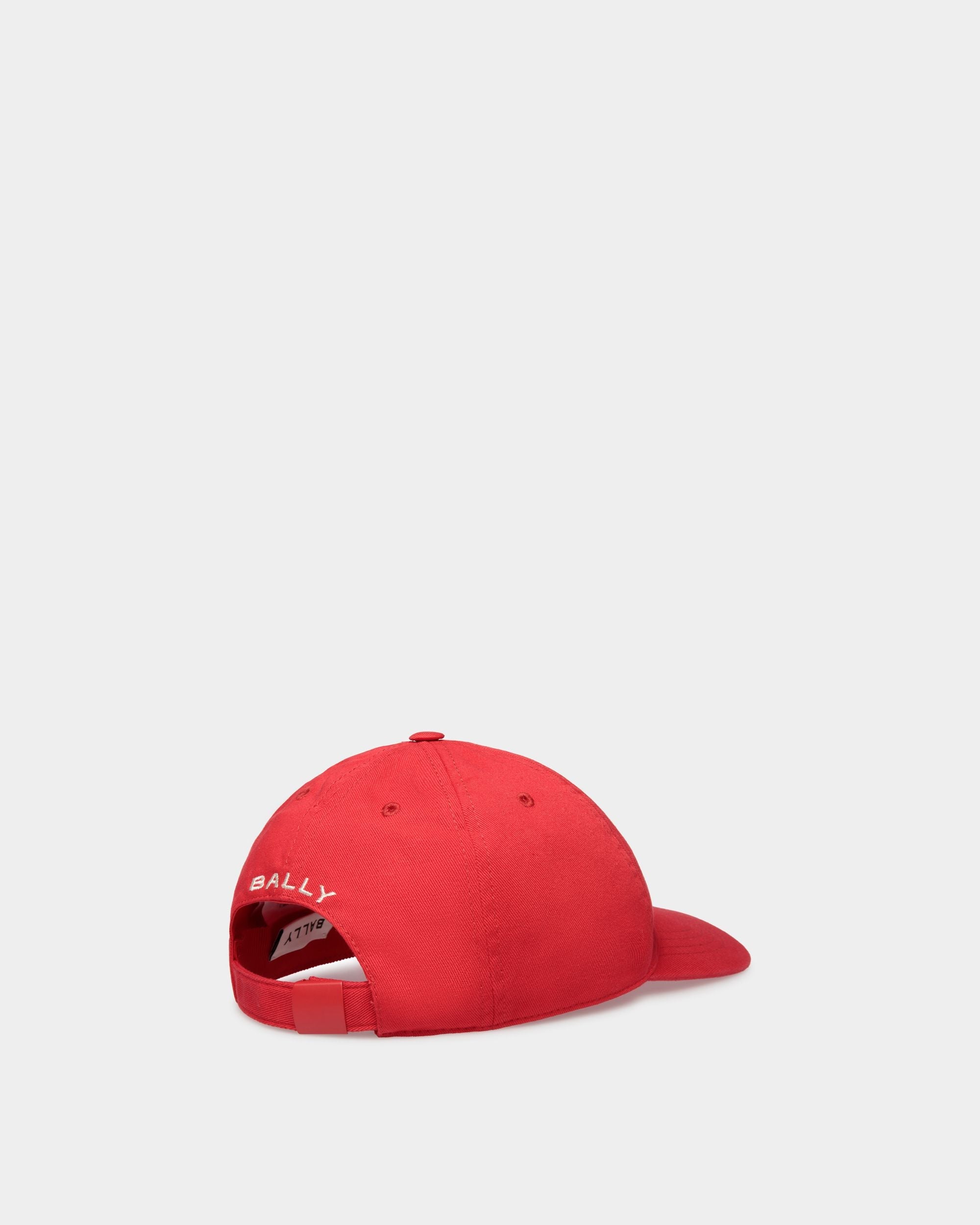 Bally Global - Baseball Hat in Candy Red Cotton - Rojo