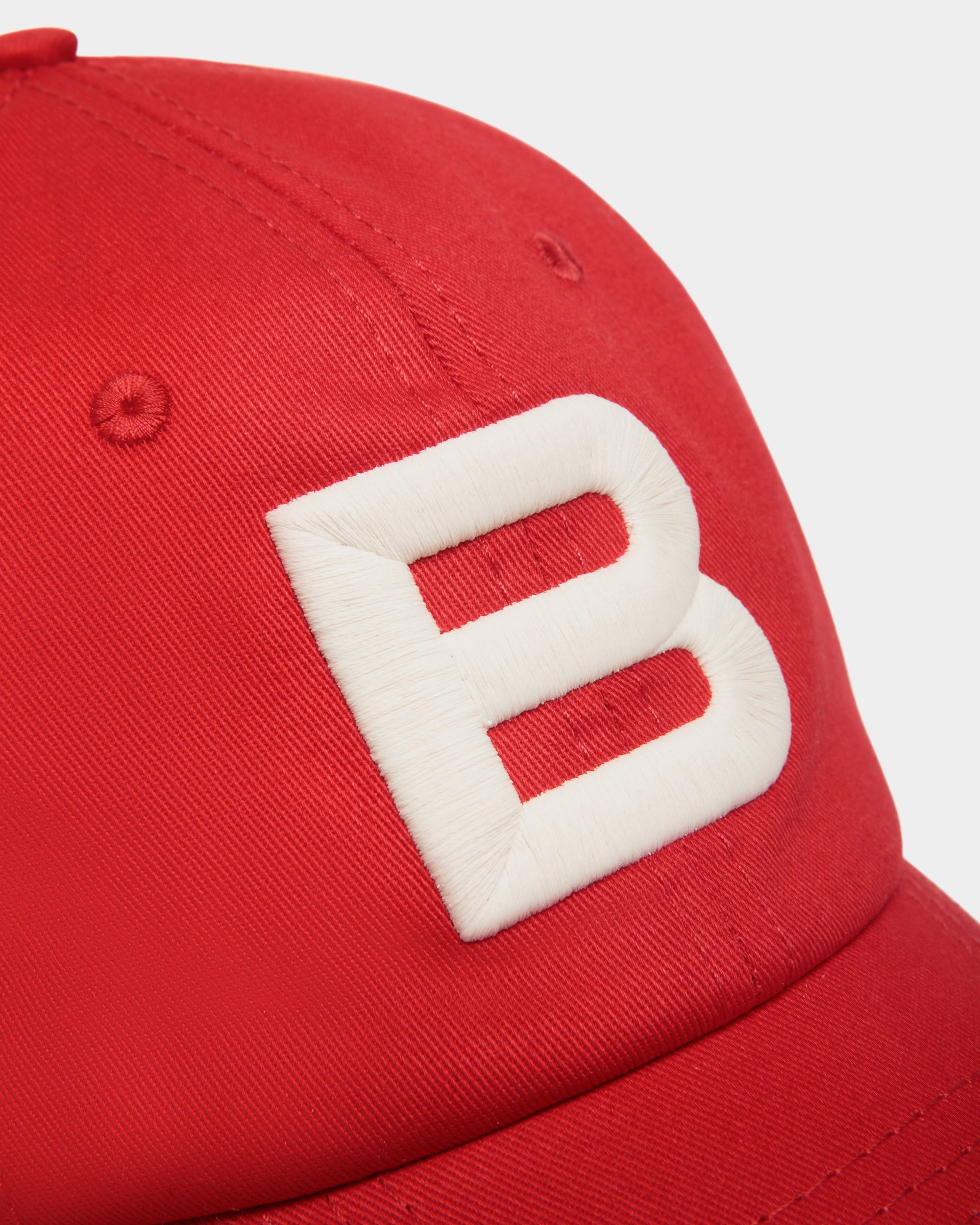 Bally Global - Casquette De Baseball En Coton Rouge - Rouge