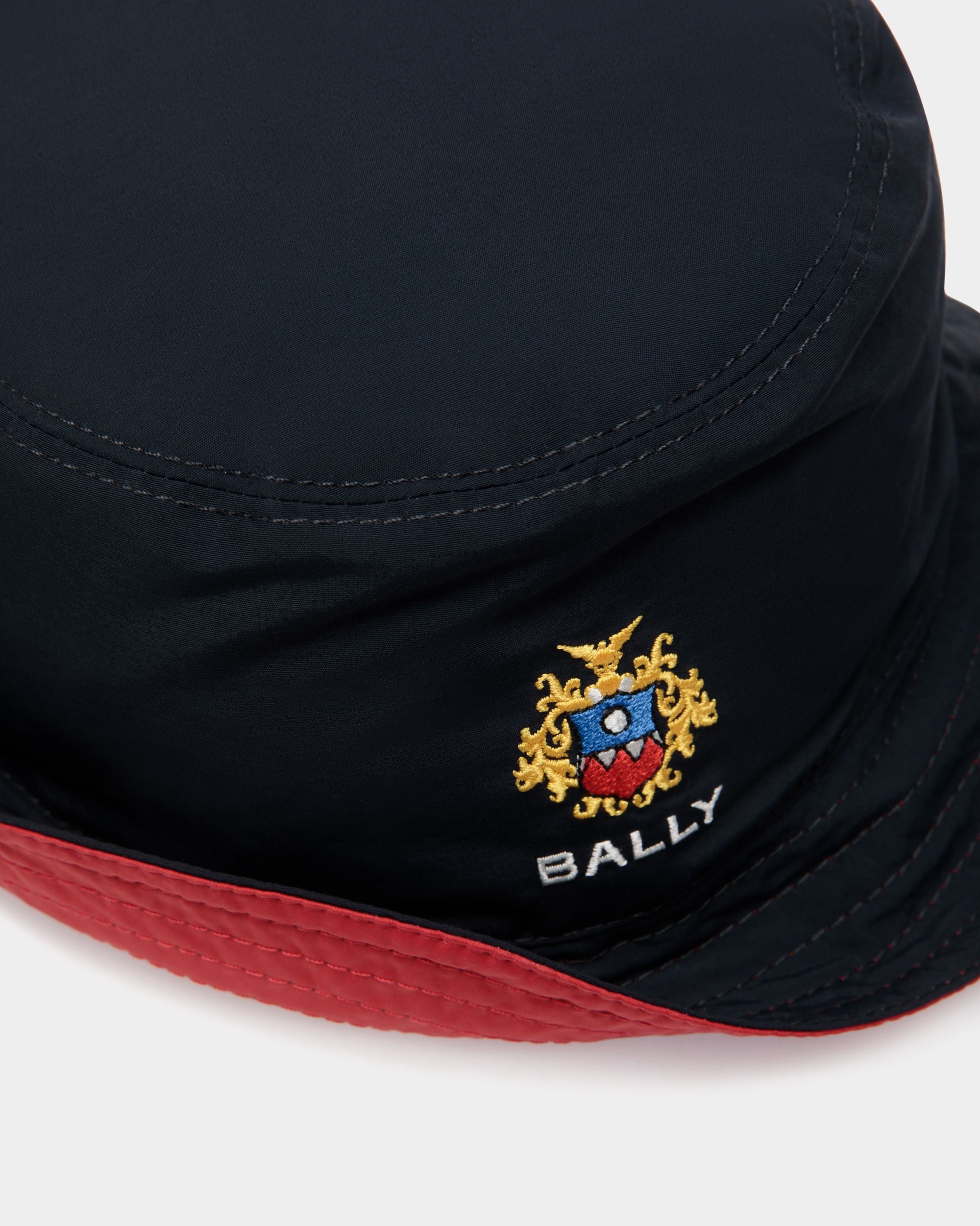 Bally Global - Hat In Blue Nylon - Blue