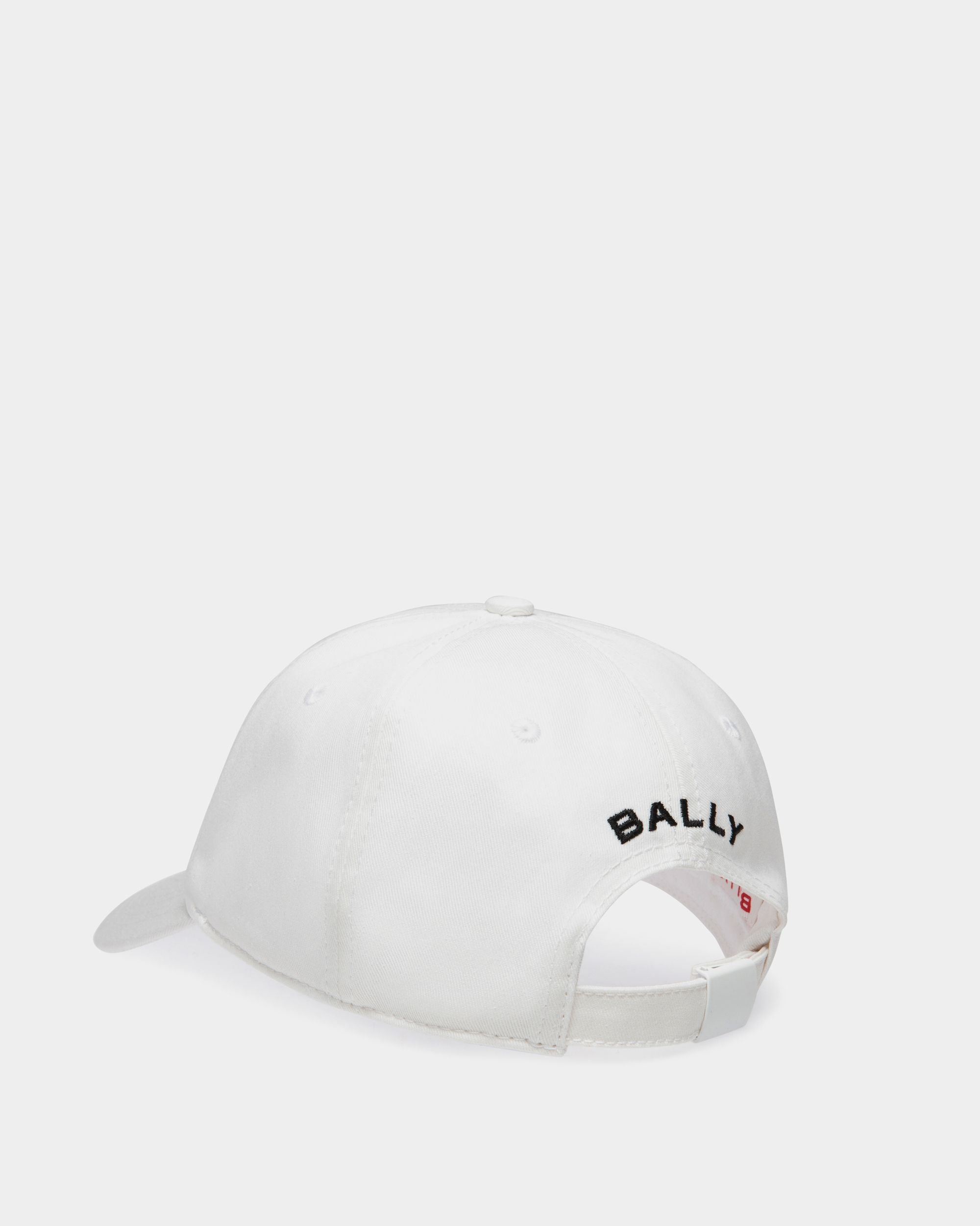 Bally Global - Gorra DJ Leo Mas X Bally De Algodón Blanco Con Bordado Amnesia - Blanco
