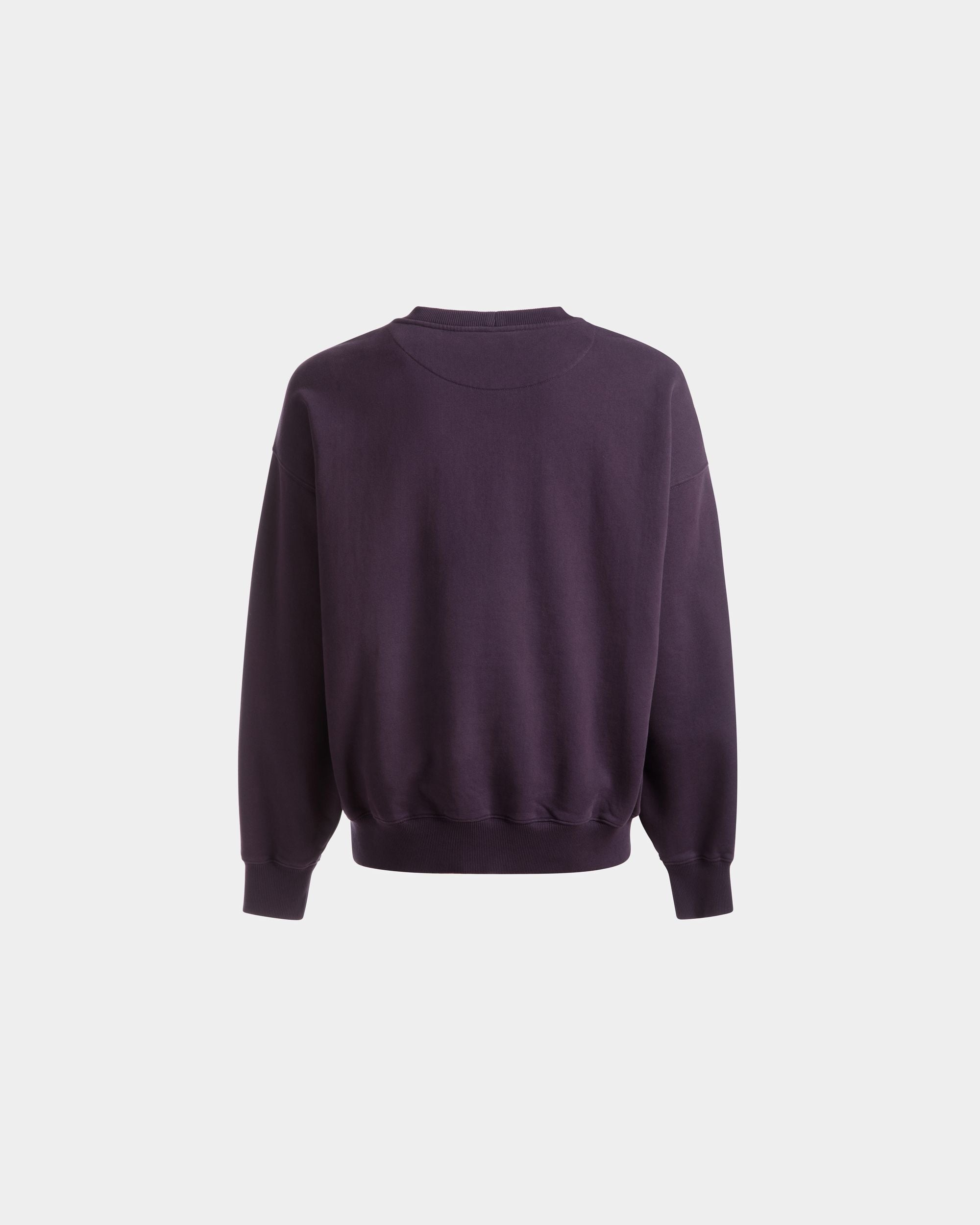 Bally Global - Pocket Sweatshirt In Orchid Cotton - Purple