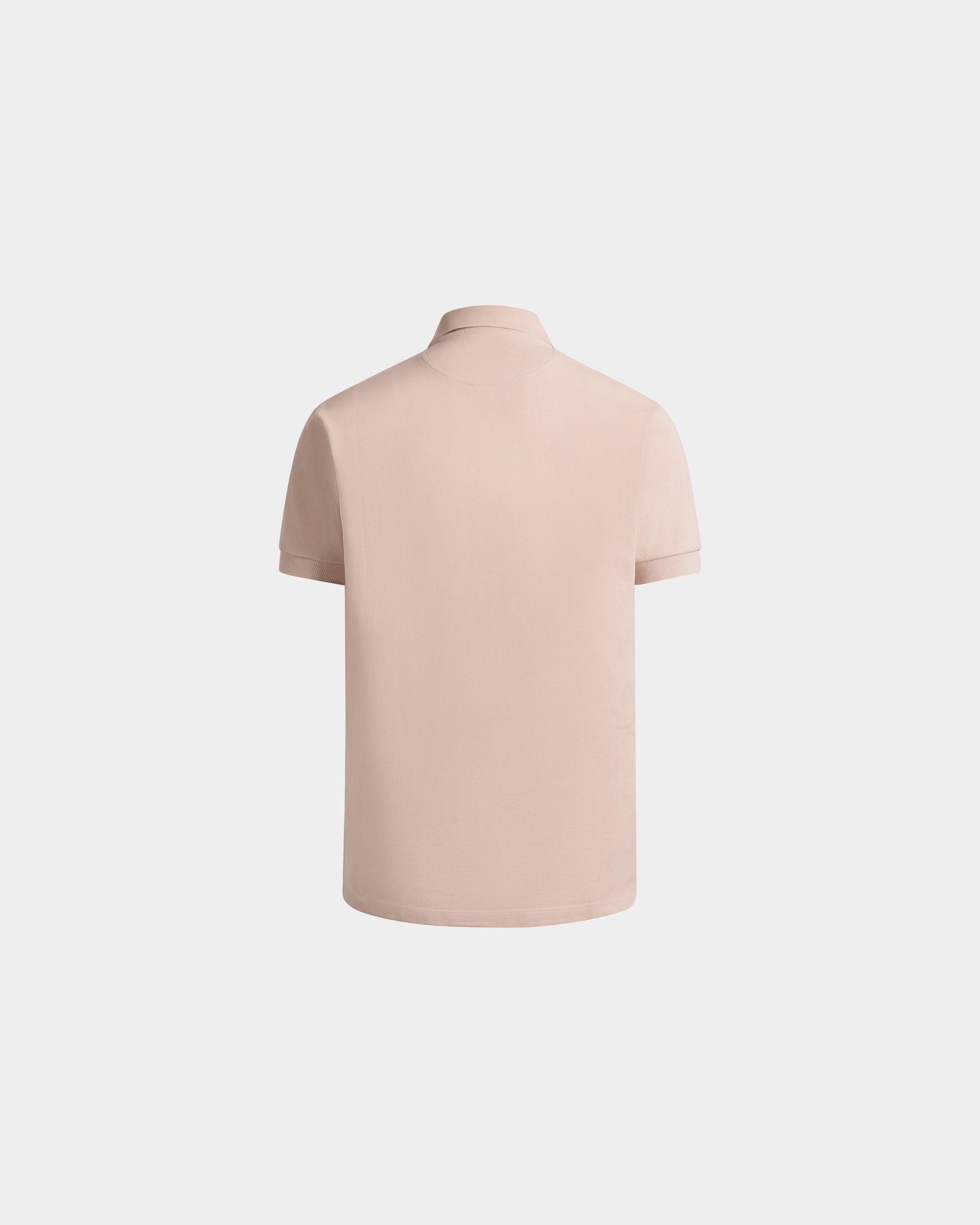 Bally Global - Cutsew Polo Shirt in Beige Knit Cotton - Beige