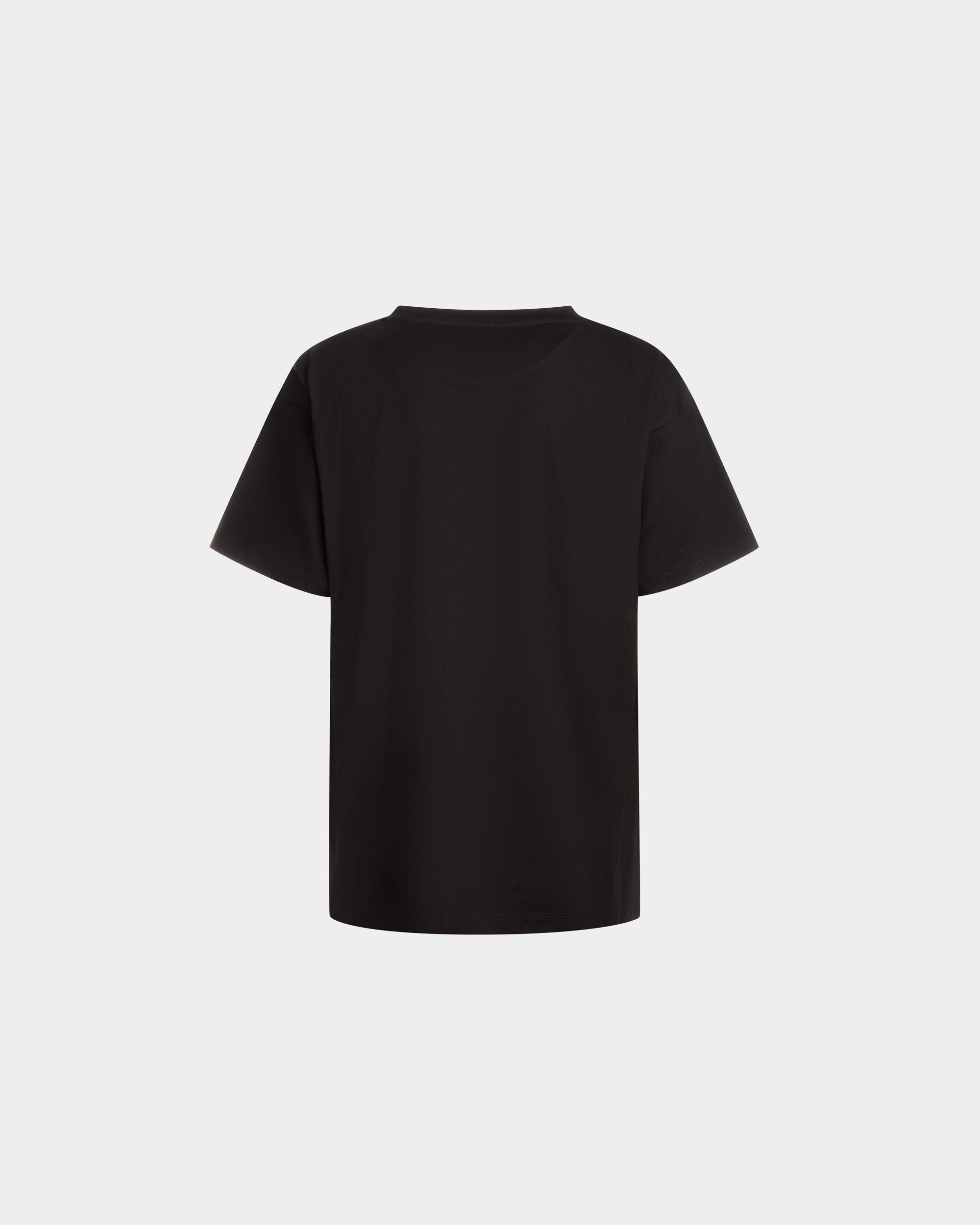 Bally Global - Cutsew T-Shirt In Black Cotton - Black