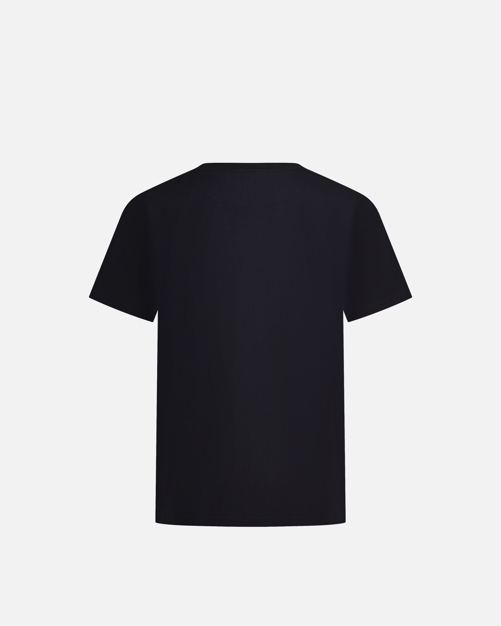 Bally Global - T-Shirt In Navy Blue Cotton - Blue