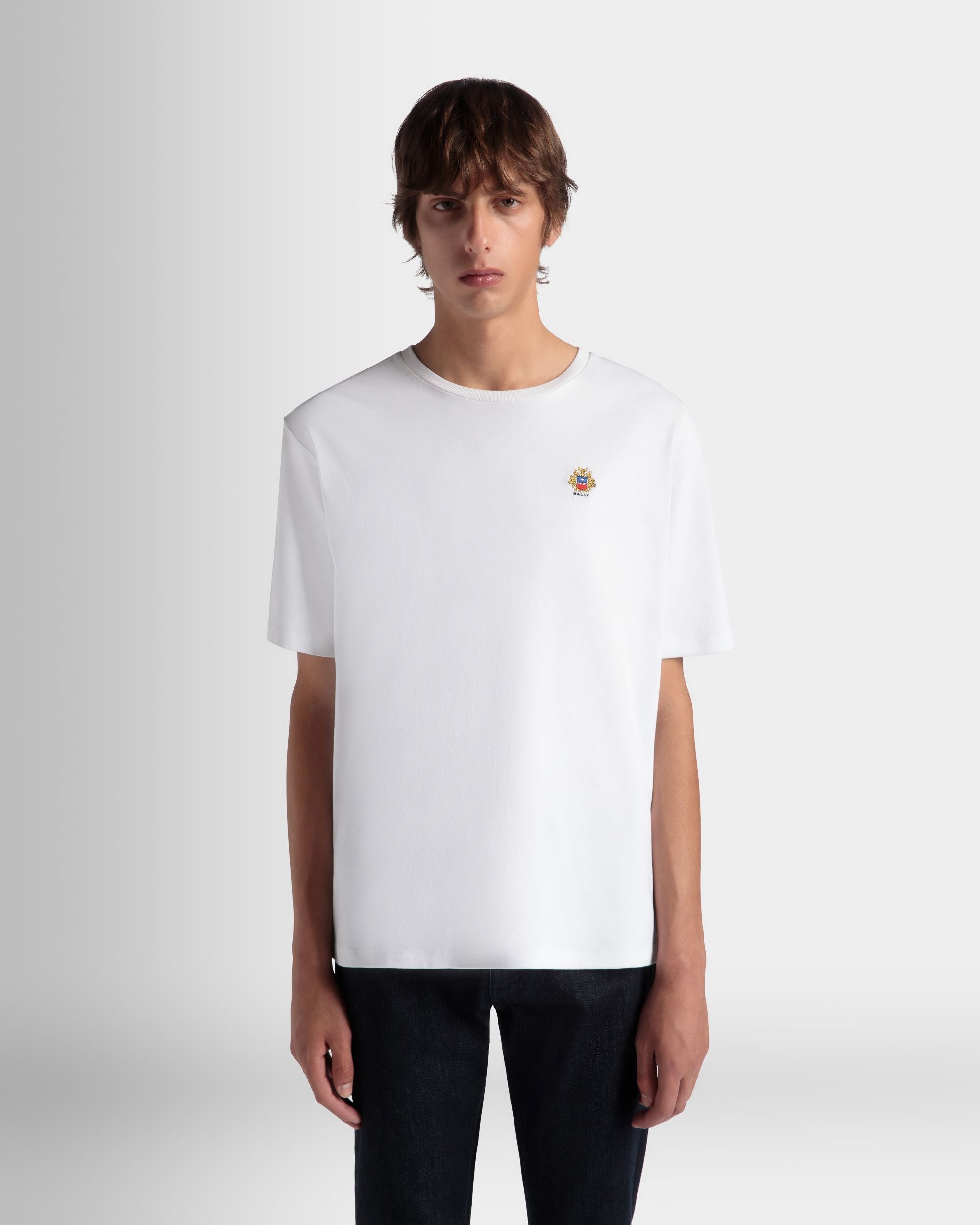 Bally Global - Camiseta Adrien Brody Travel Collection De Algodón Blanco - Blanco